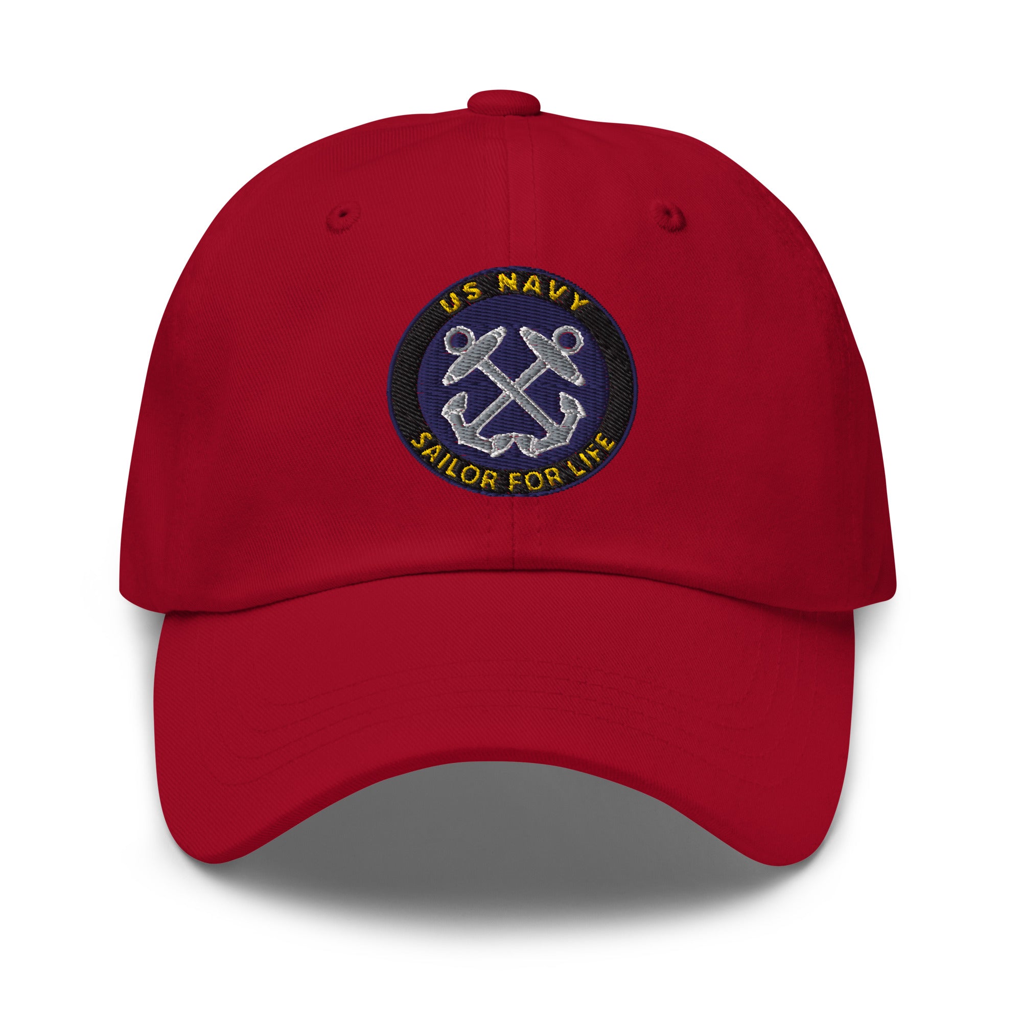 US Navy Boatswain_s Mate Navy BM Sailor For Life Embroidered Dad Hat