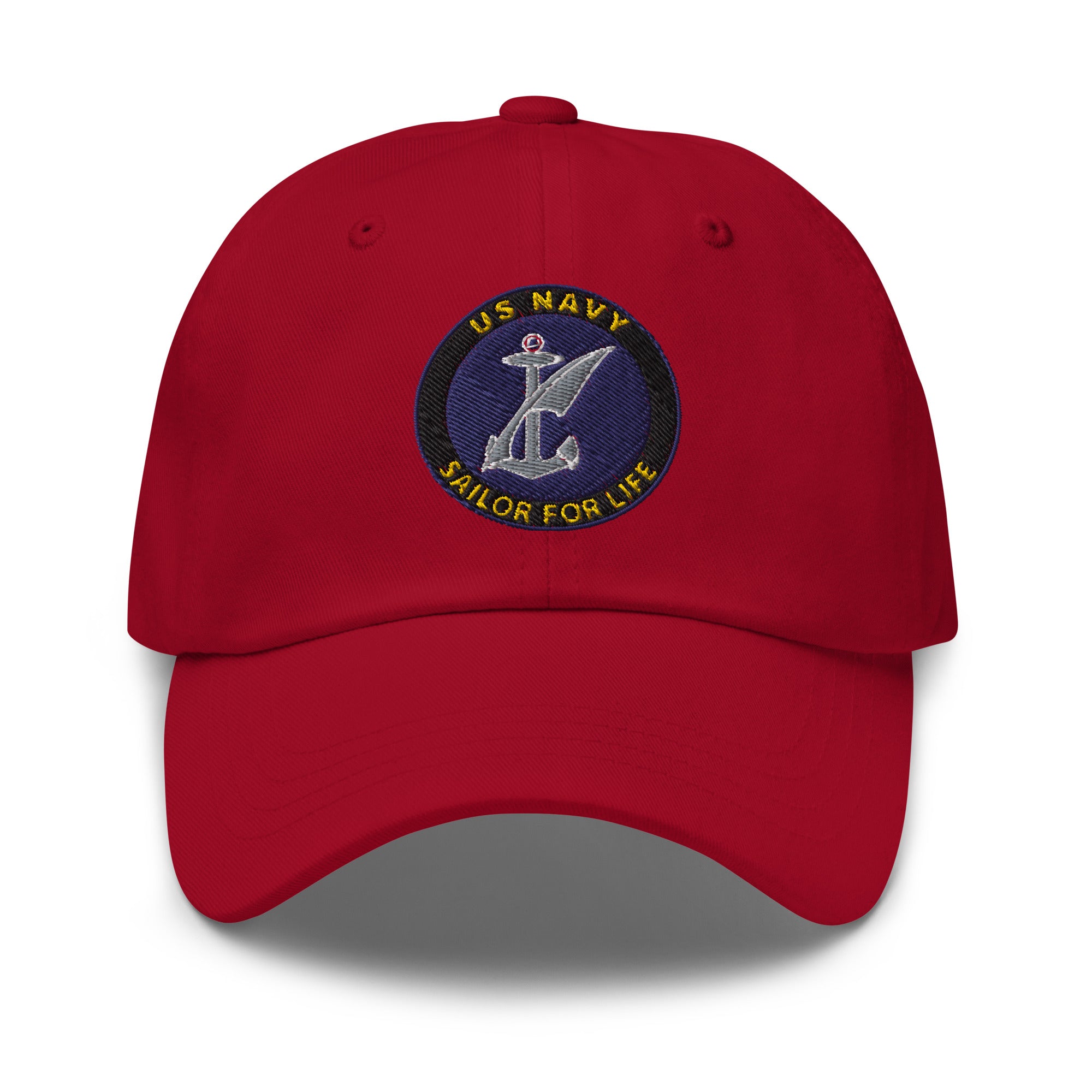 US Navy Counselor Navy NC Sailor For Life Embroidered Dad Hat