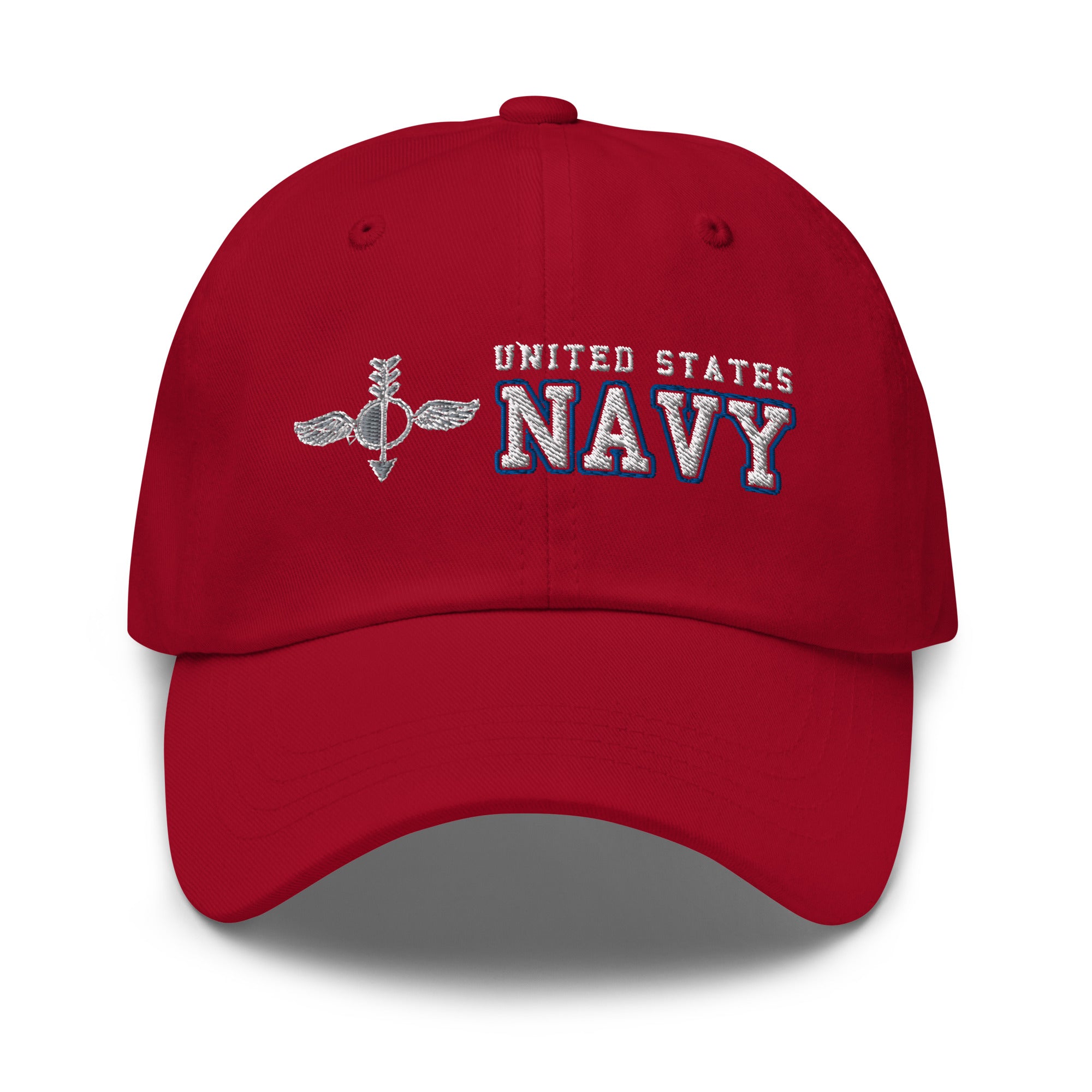 US Navy Aerographers Mate Navy AG Ranks/Insignia Embroidered Dad Hat