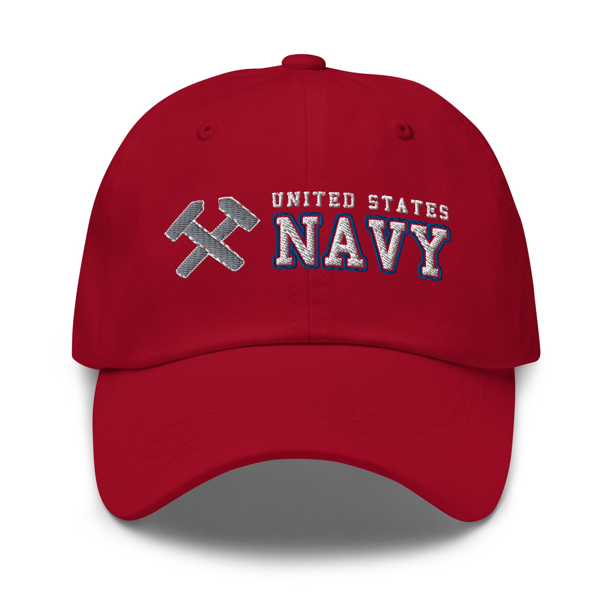 US Navy Shipfitter SF Ranks/Insignia Embroidered Dad Hat