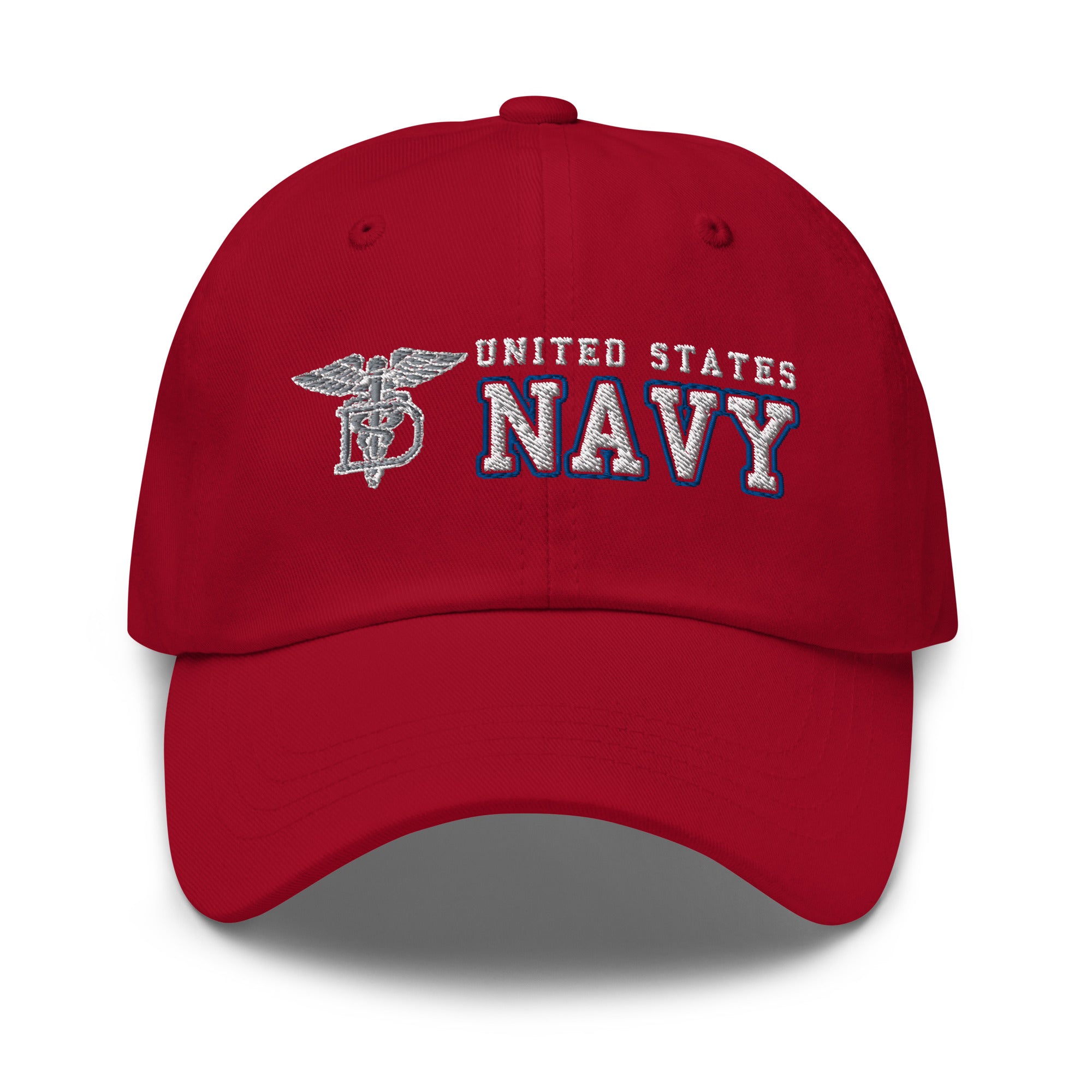 US Navy Dental Technician Navy DT Ranks/Insignia Embroidered Dad Hat