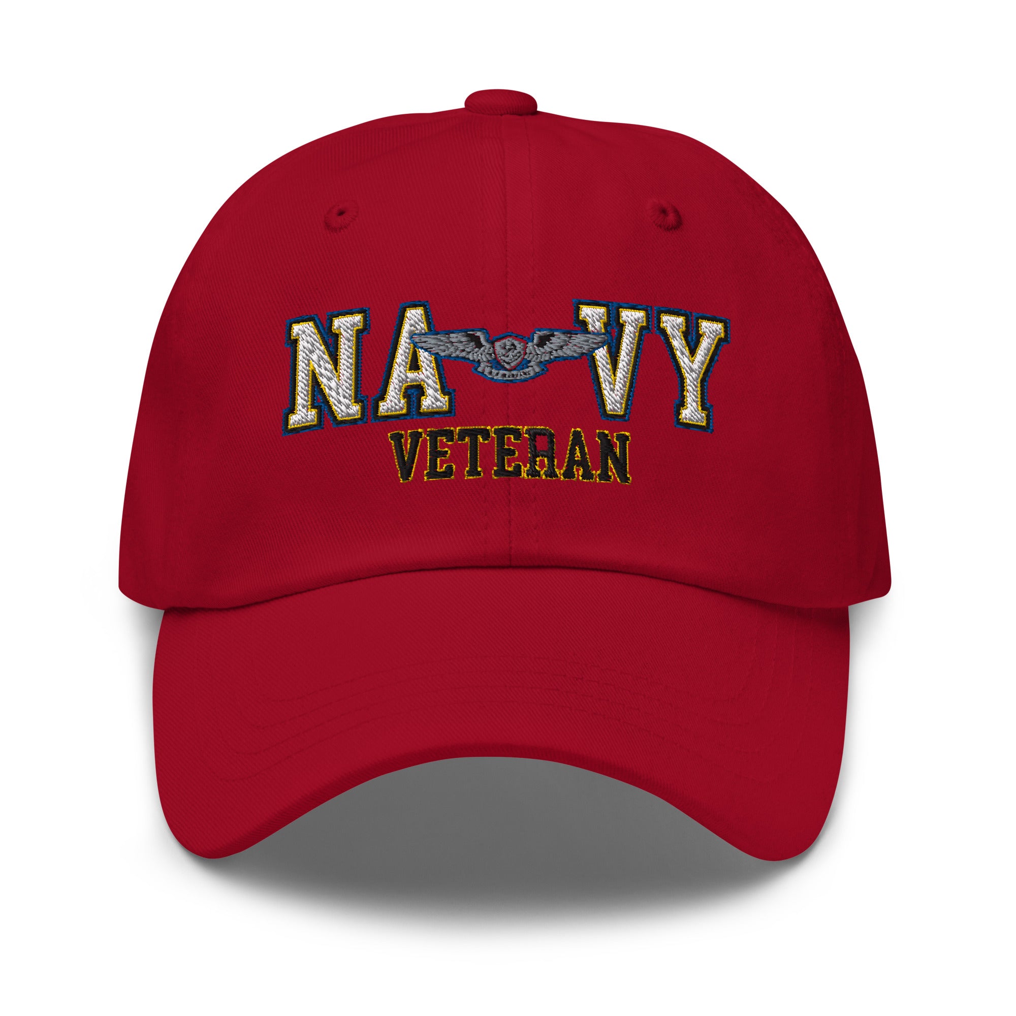 US Navy Enlisted Aviation Warfare Specialist Veteran Embroidered Dad Hat