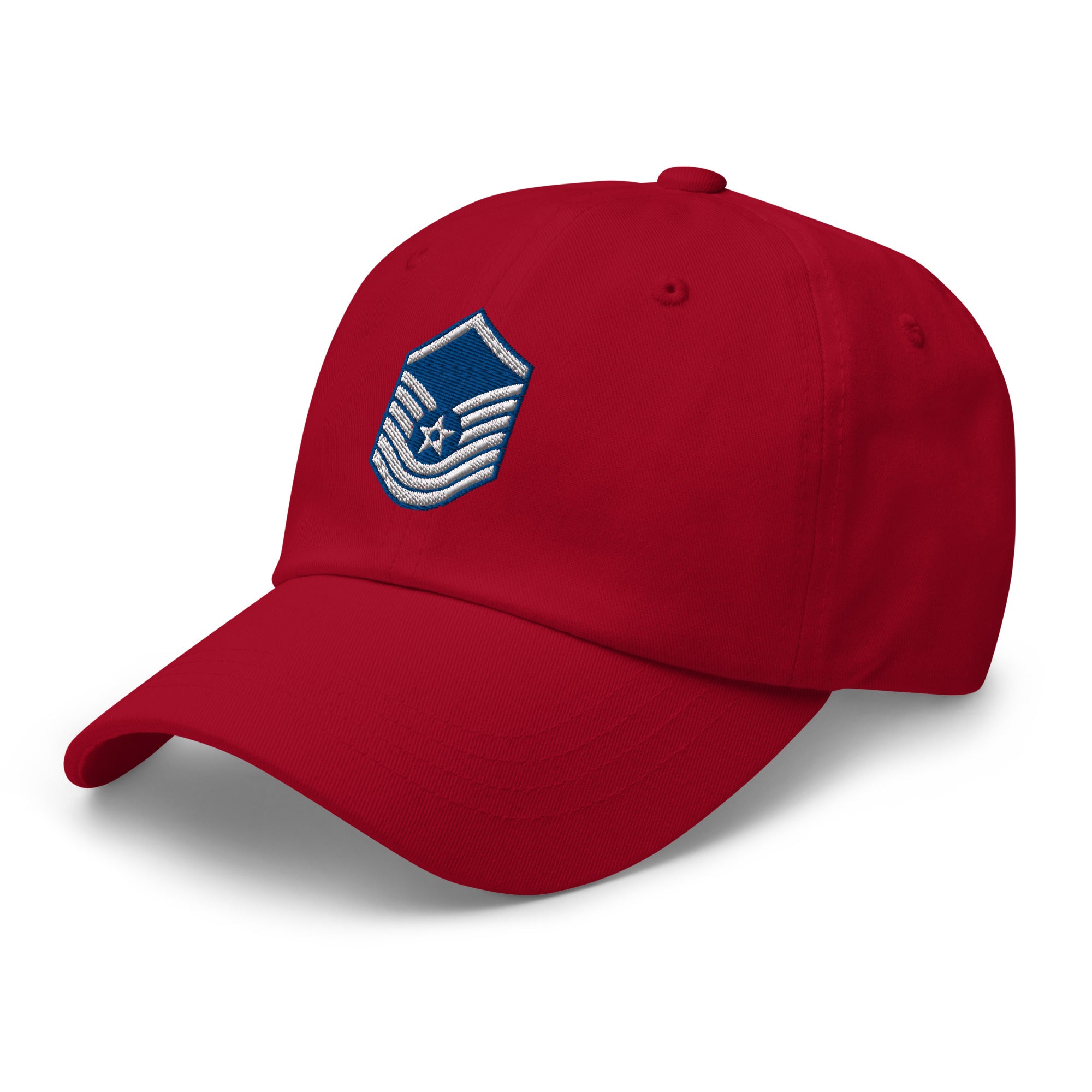 US Air Force E-8 Old Style Insignia Embroidered Dad Hat