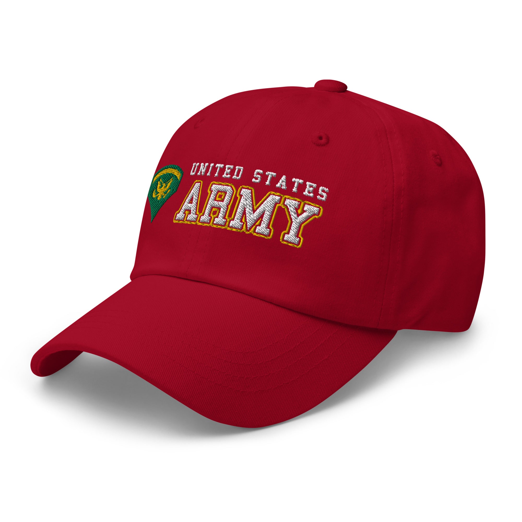 US Army E-5 SPC E5 SP5 Specialist 5 Specialist 2nd Class Ranks/Insignia Embroidered Dad Hat