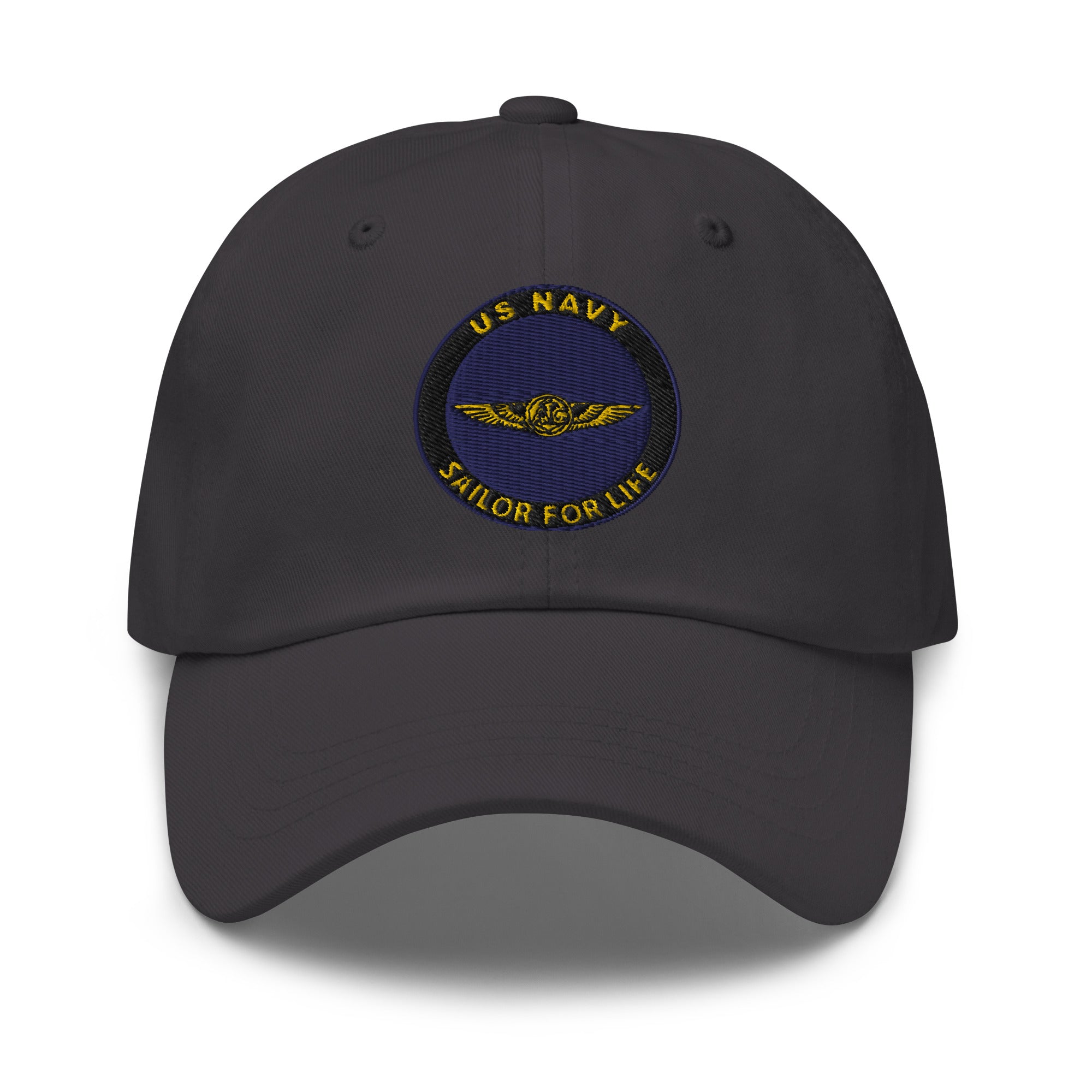 US Navy Naval Aircrew Warfare Specialist Sailor For Life Embroidered Dad Hat