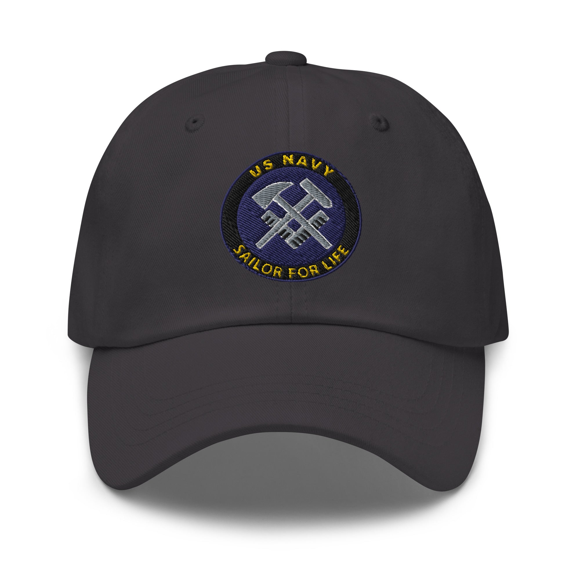 US Navy Hull Maintenance Technician Navy HT Sailor For Life Embroidered Dad Hat