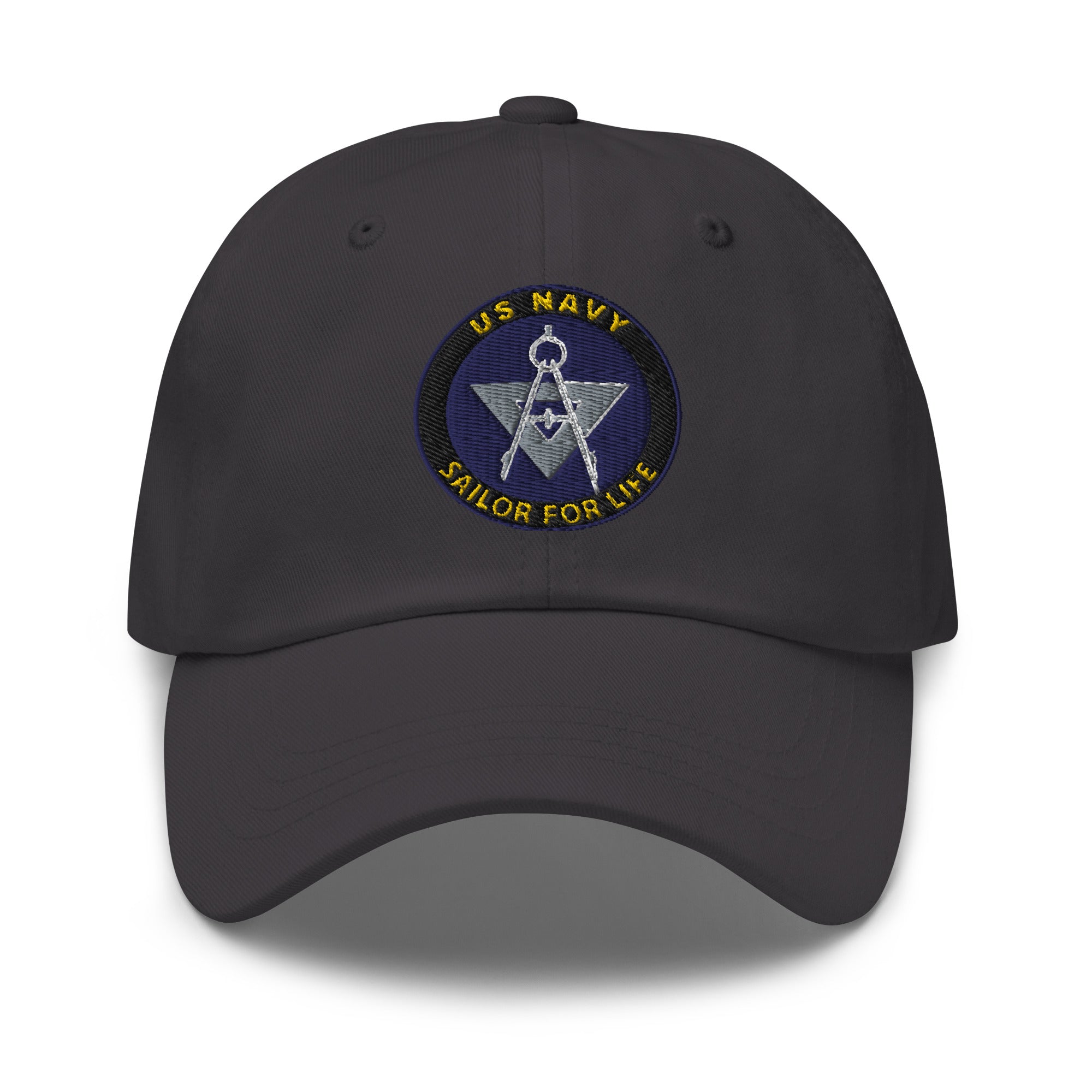 US Navy Draftsman Navy DM Sailor For Life Embroidered Dad Hat