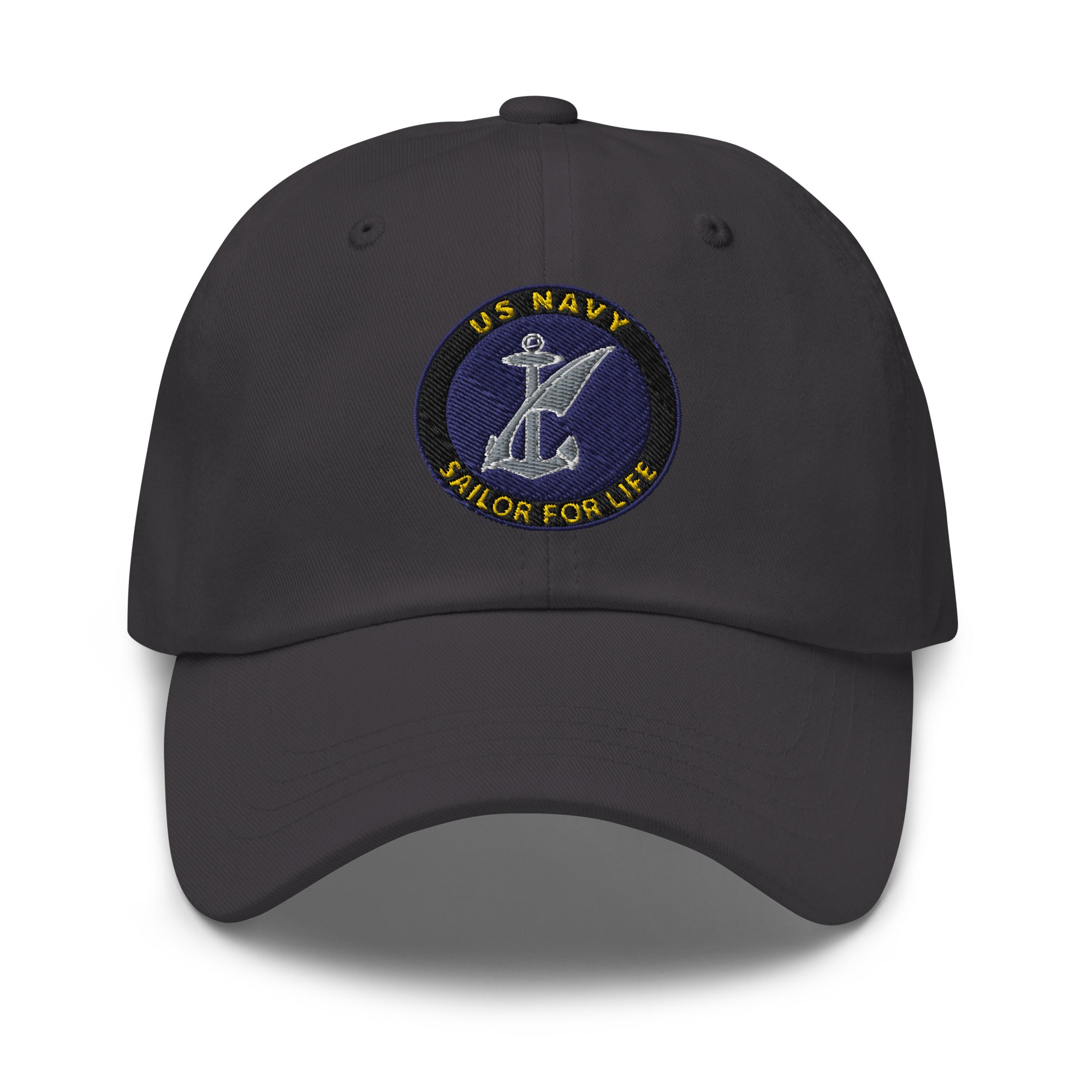 US Navy Counselor Navy NC Sailor For Life Embroidered Dad Hat