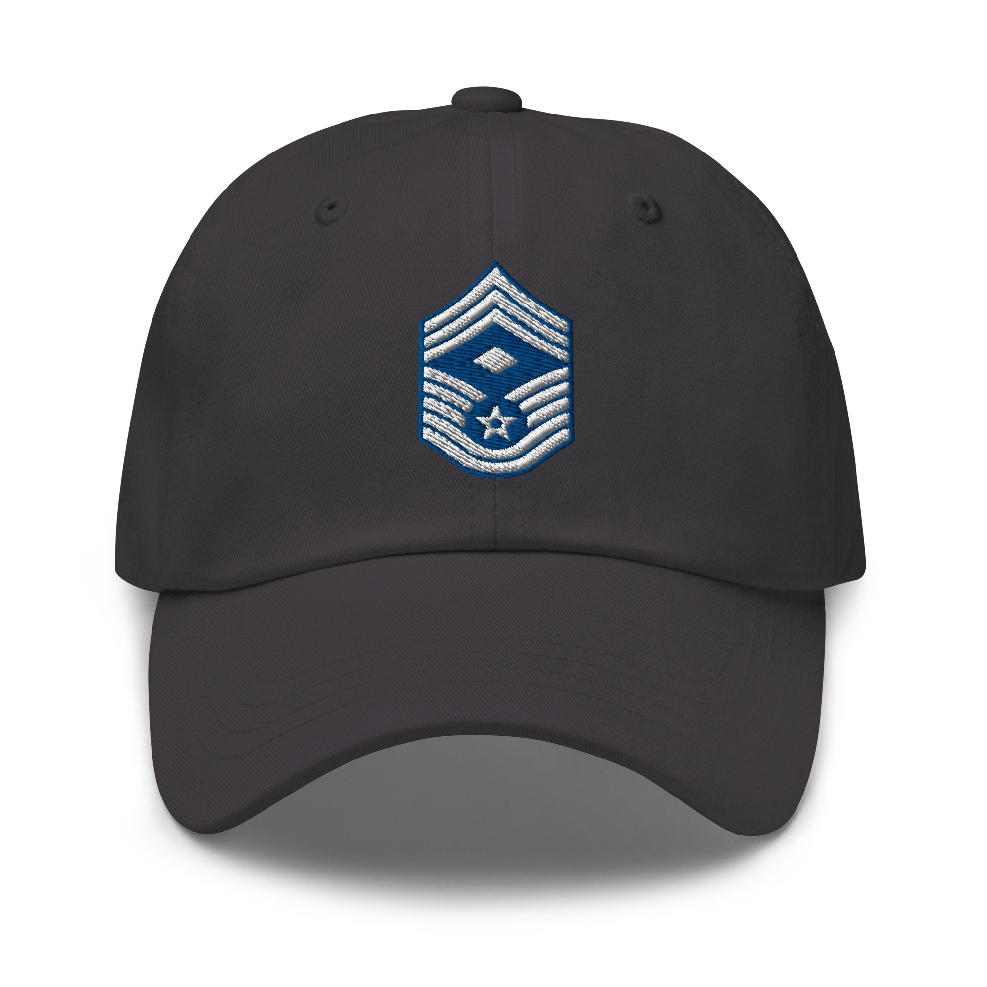 US Air Force E-9 First sergeant Insignia Embroidered Dad Hat