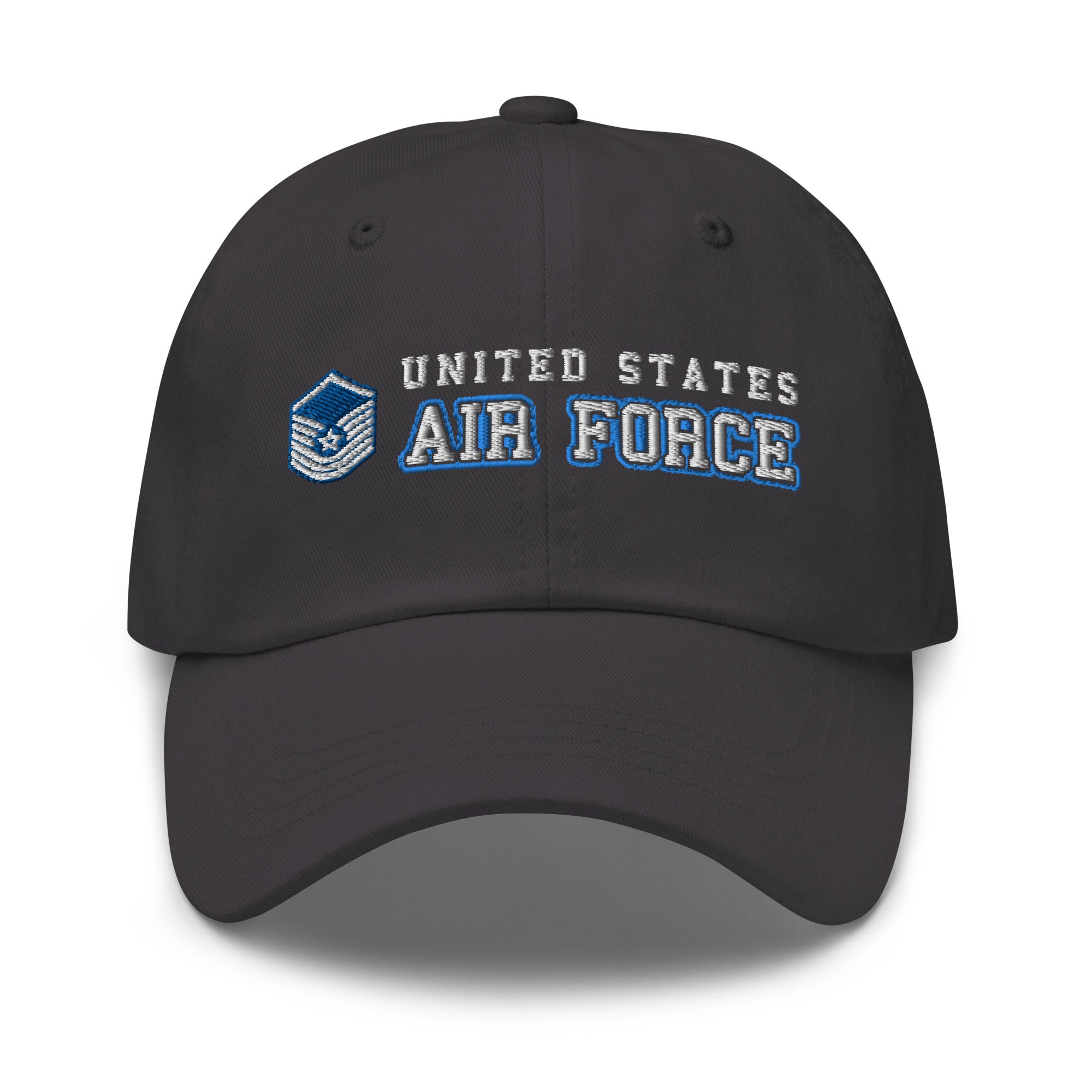 US Air Force E-8 Old Style Ranks/Insignia Embroidered Dad Hat