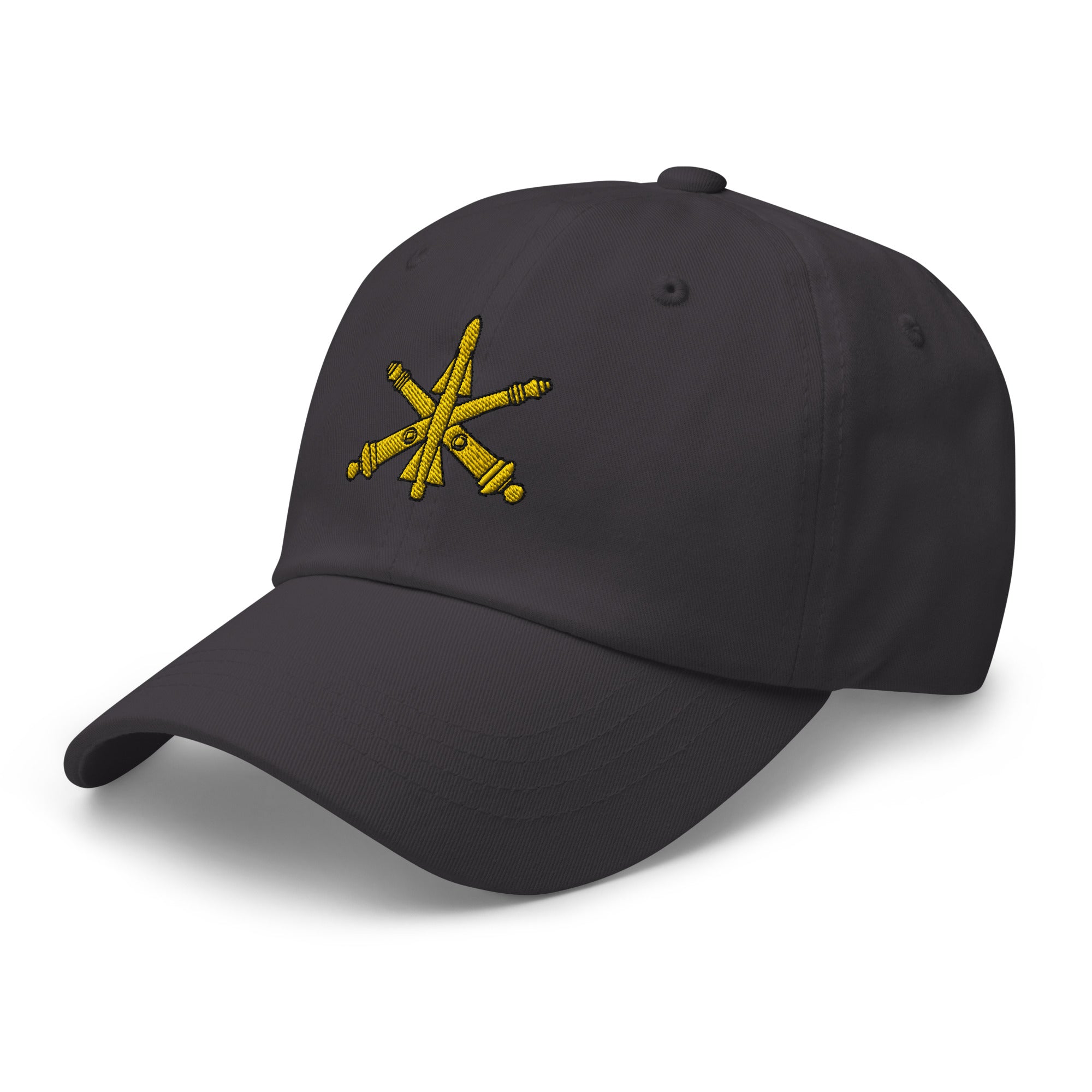 US Army Air Defense Artillery Insignia Embroidered Dad Hat