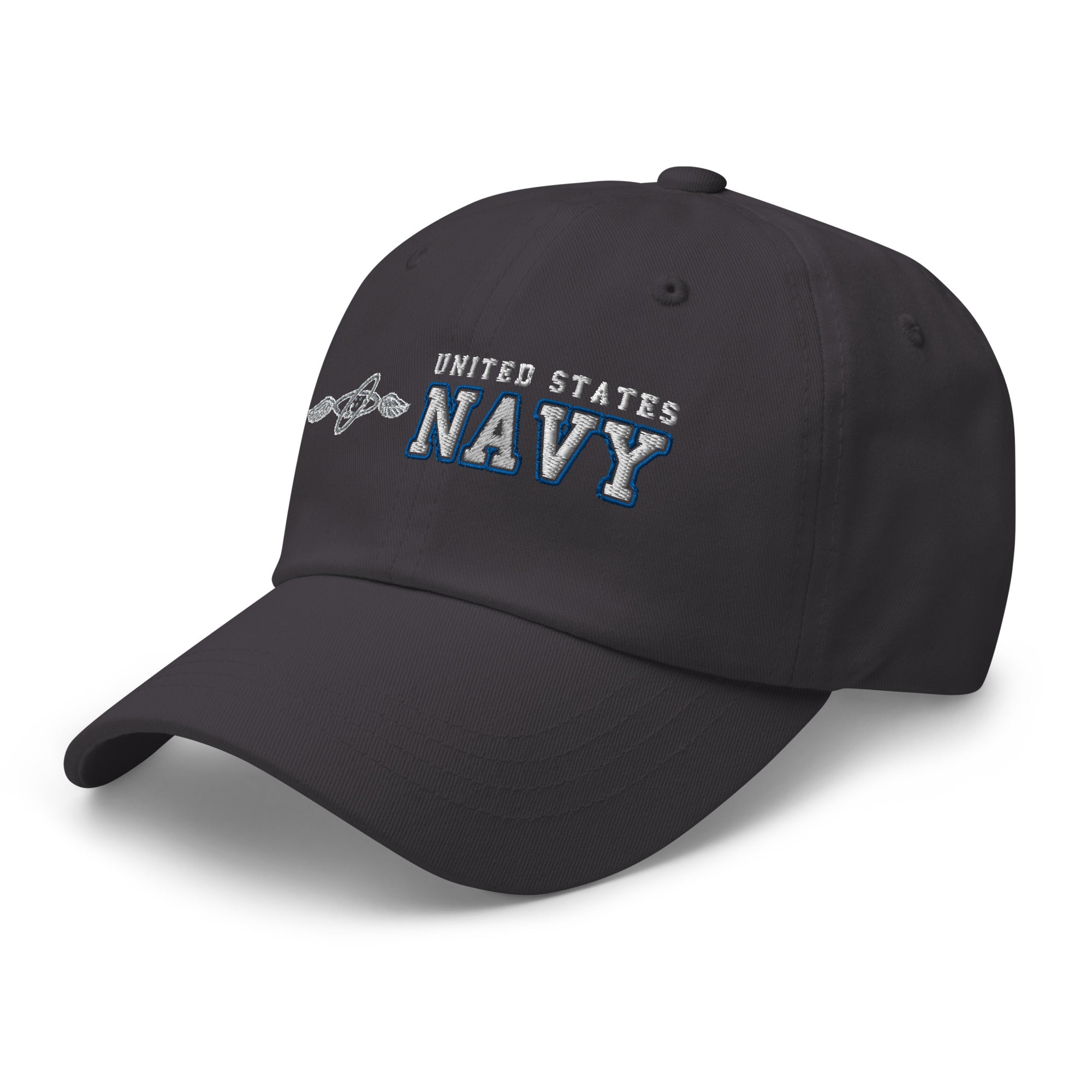 US Navy Aviation Electronics Technician Navy AT Ranks/Insignia Embroidered Dad Hat