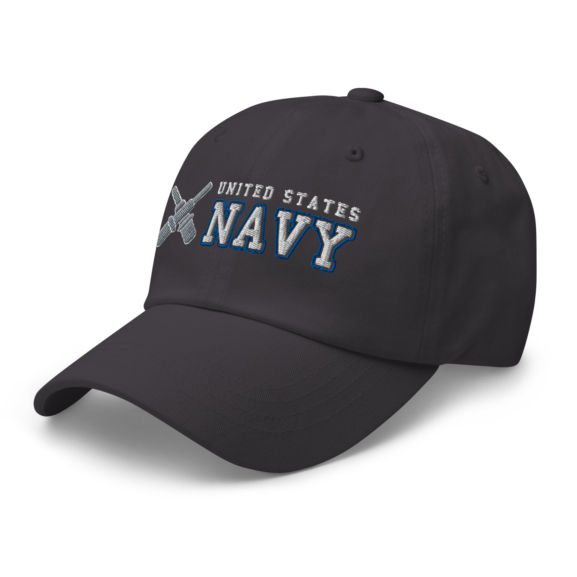 US Navy Gunner_s mate Navy GM Ranks/Insignia Embroidered Dad Hat