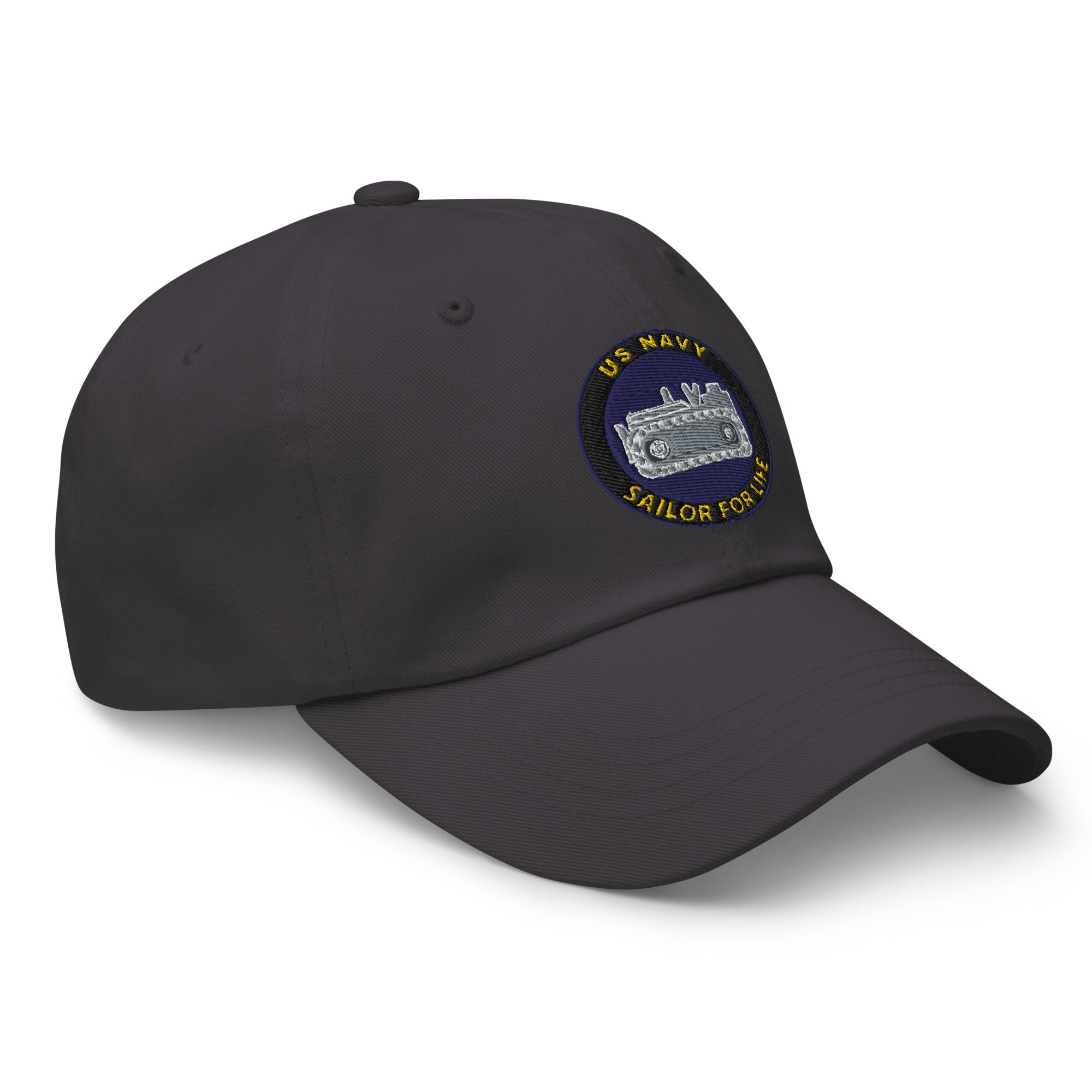 US Navy Equipment Operator Navy EO Sailor For Life Embroidered Dad Hat