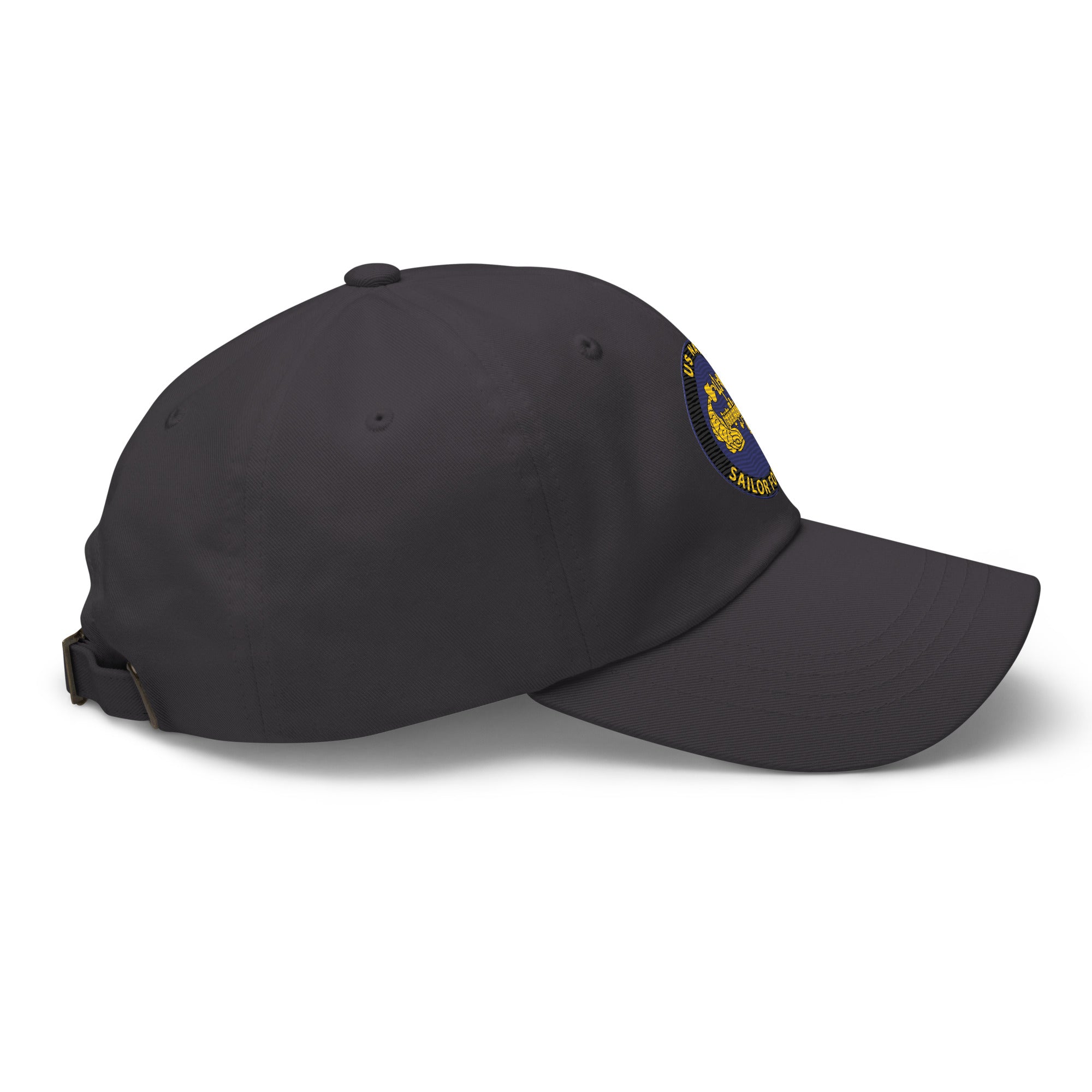 US Navy Deep Submergence Officer Sailor For Life Embroidered Dad Hat