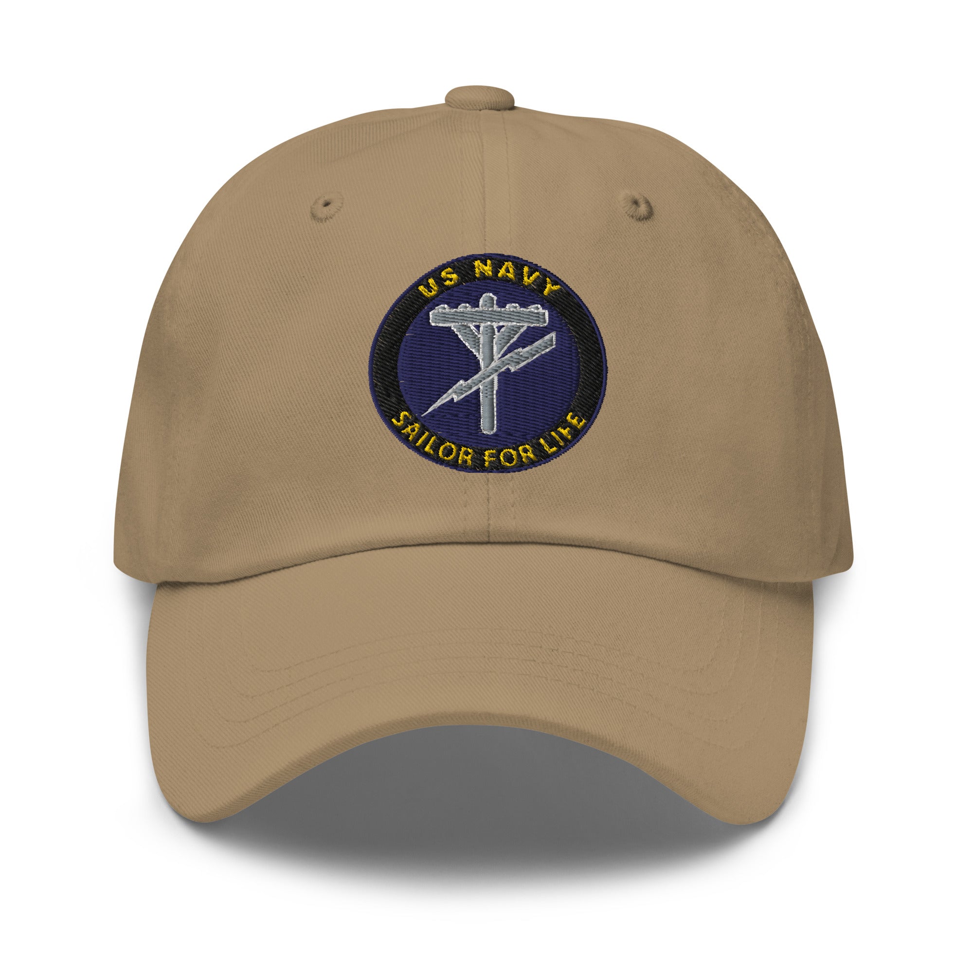 US Navy Construction Electrician Navy CE Sailor For Life Embroidered Dad Hat