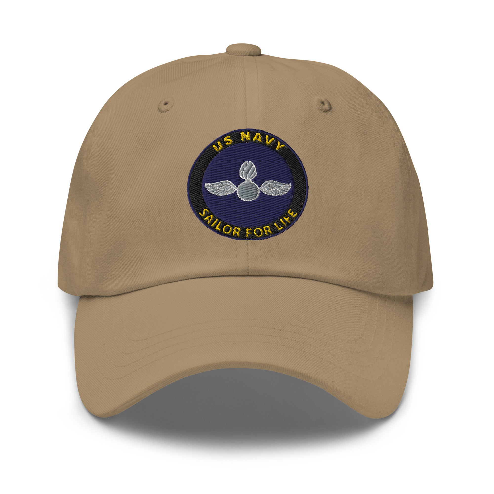 US Navy Aviation Ordnanceman Navy AO Sailor For Life Embroidered Dad Hat