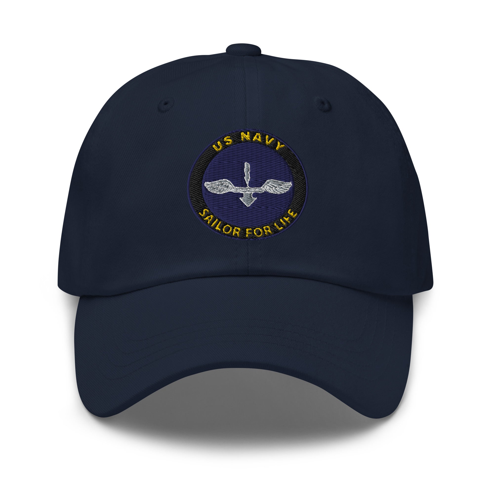 US Navy Antisubmarine Warfare Technician Navy AX Sailor For Life Embroidered Dad Hat