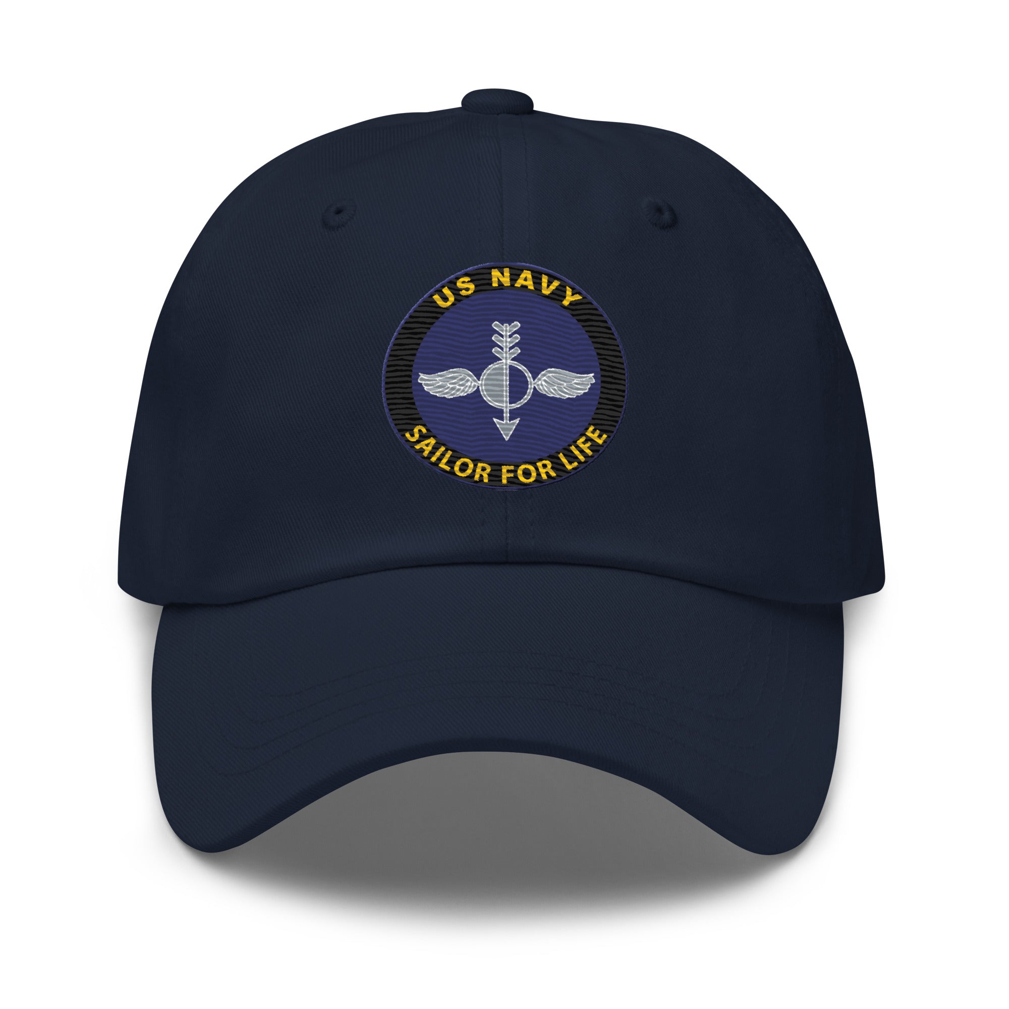 US Navy Aerographers Mate Navy AG Sailor For Life Embroidered Dad Hat