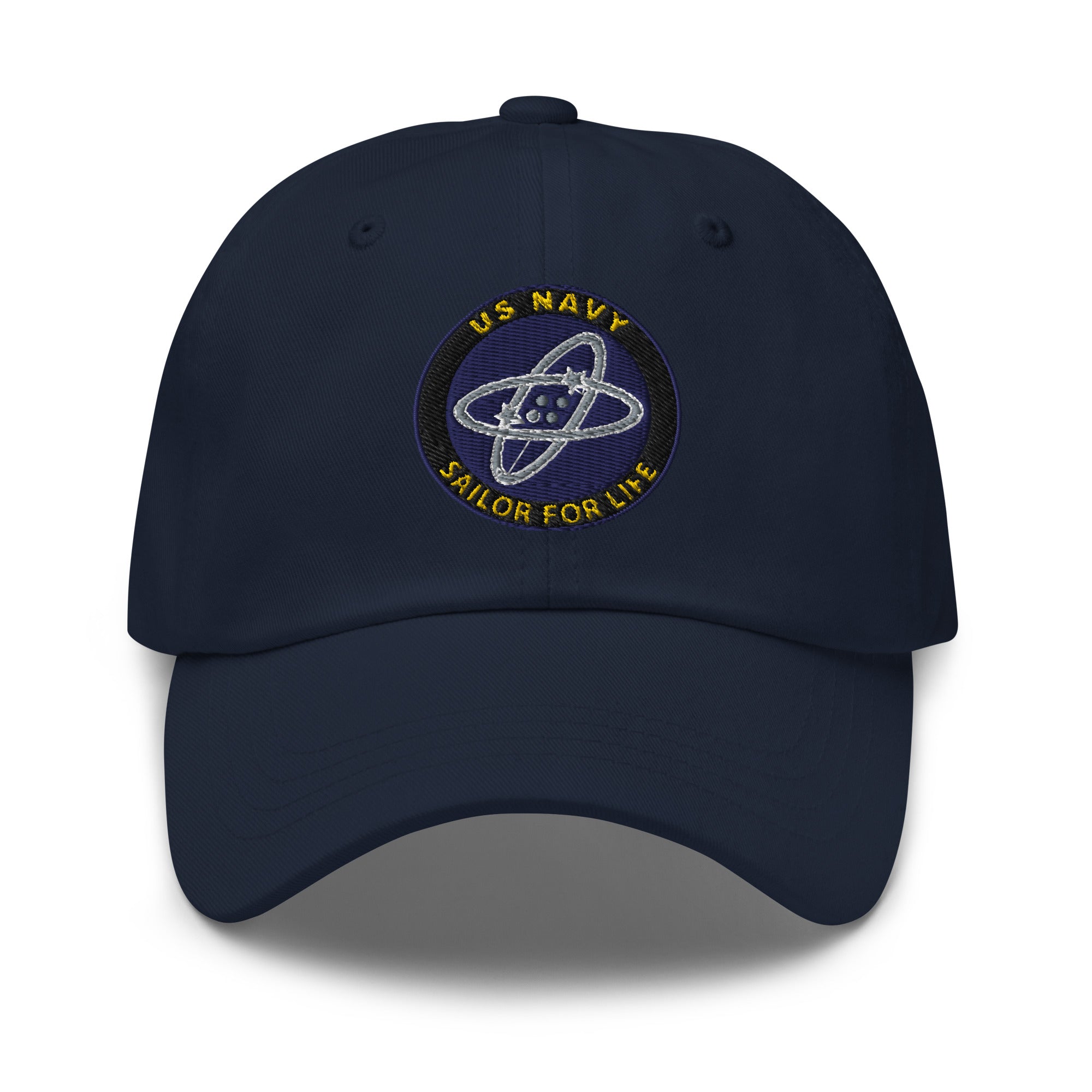 US Navy Electronics technician Navy ET Sailor For Life Embroidered Dad Hat