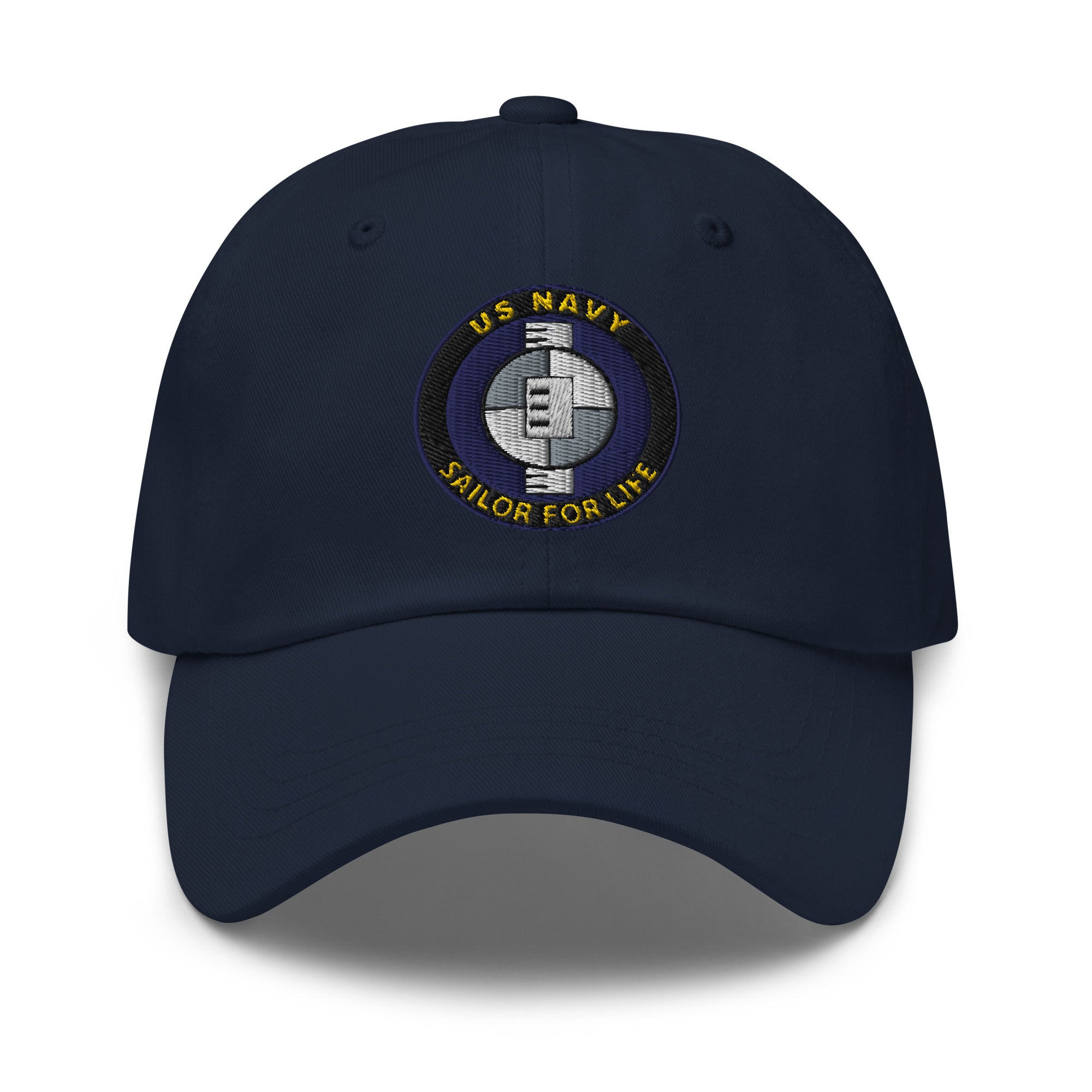 US Navy Engineering Aide Navy EA Sailor For Life Embroidered Dad Hat