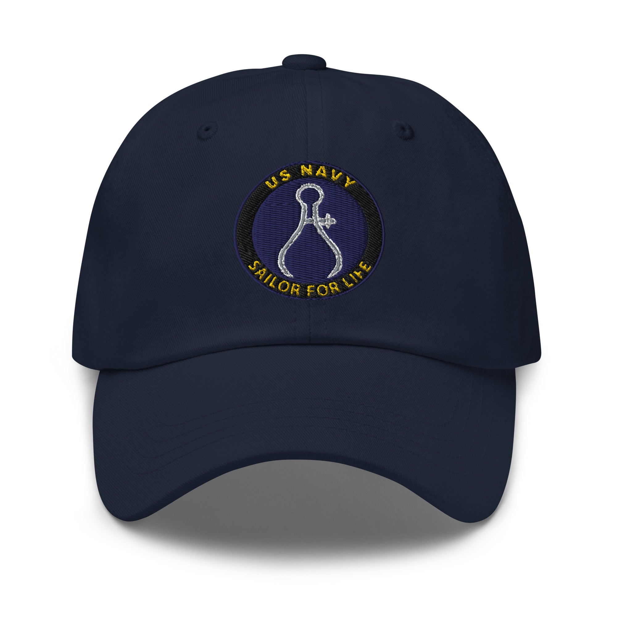 US Navy Instrumentman Navy IM Sailor For Life Embroidered Dad Hat