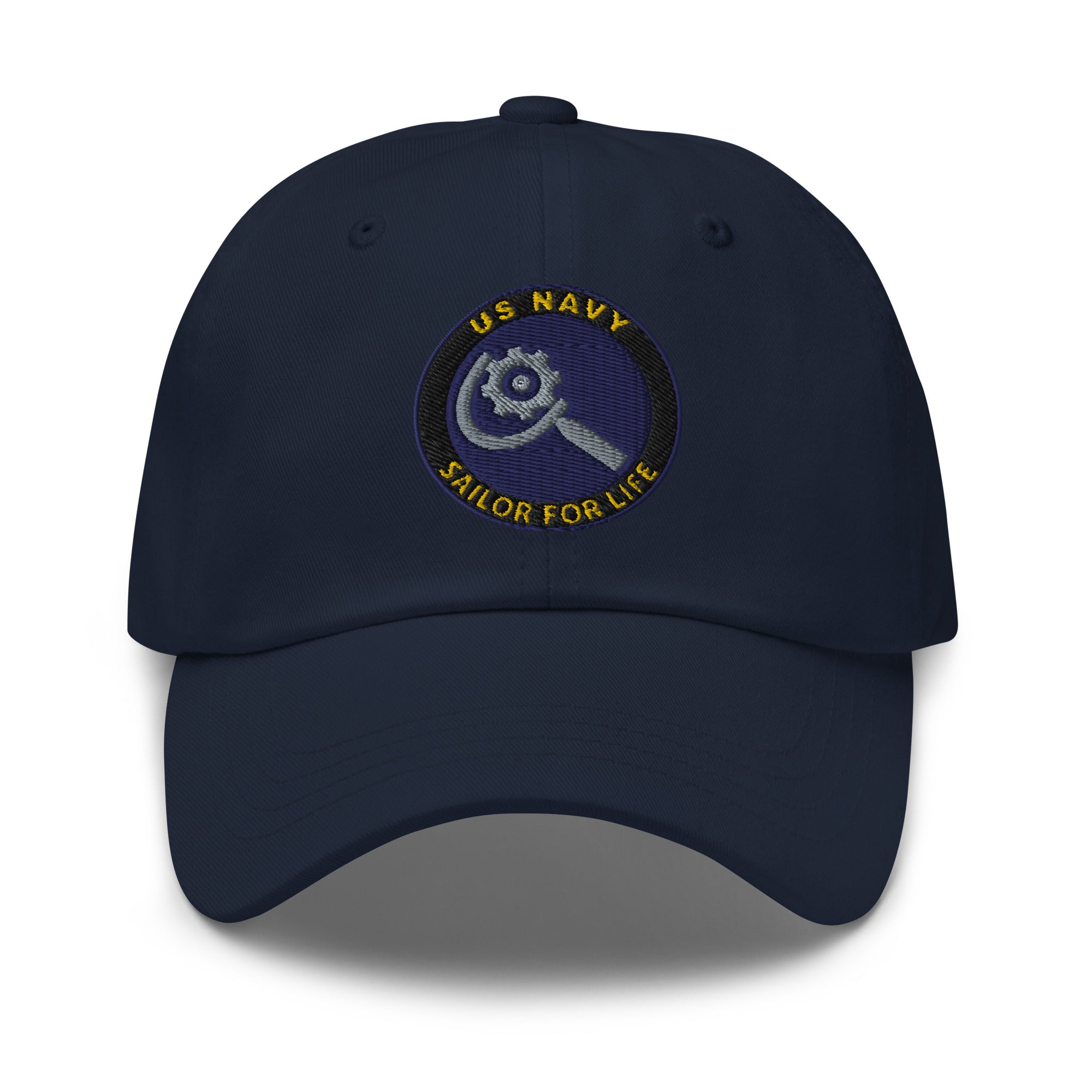 US Navy Machinery repairman Navy MR Sailor For Life Embroidered Dad Hat