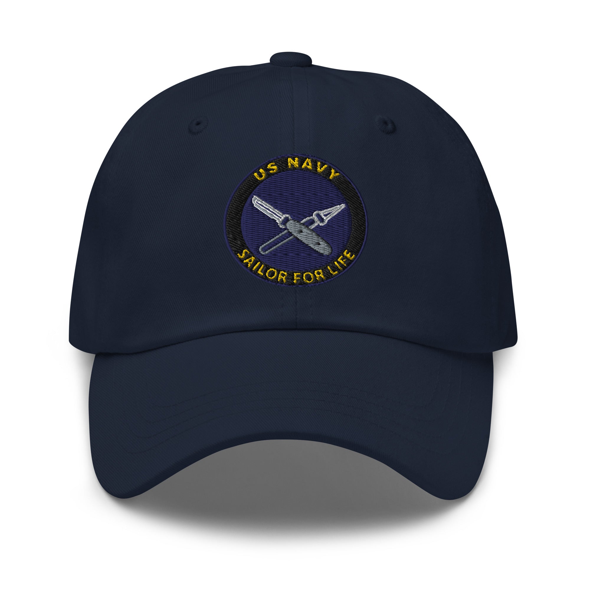 US Navy Lithographer Navy LI Sailor For Life Embroidered Dad Hat