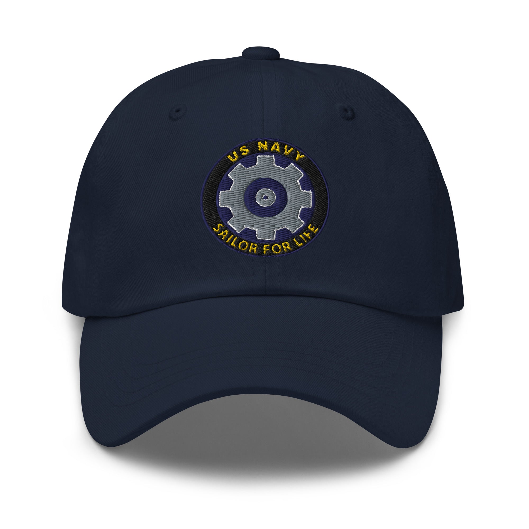 US Navy Engineman Navy EN Sailor For Life Embroidered Dad Hat