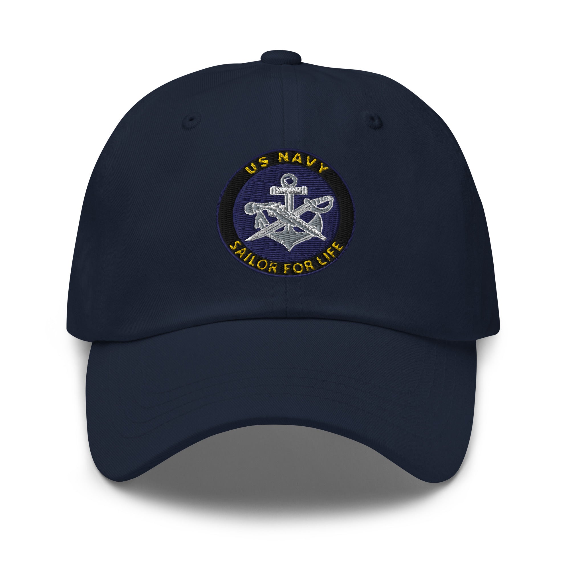 US Navy Special Warfare Boat Operator Navy SB Sailor For Life Embroidered Dad Hat