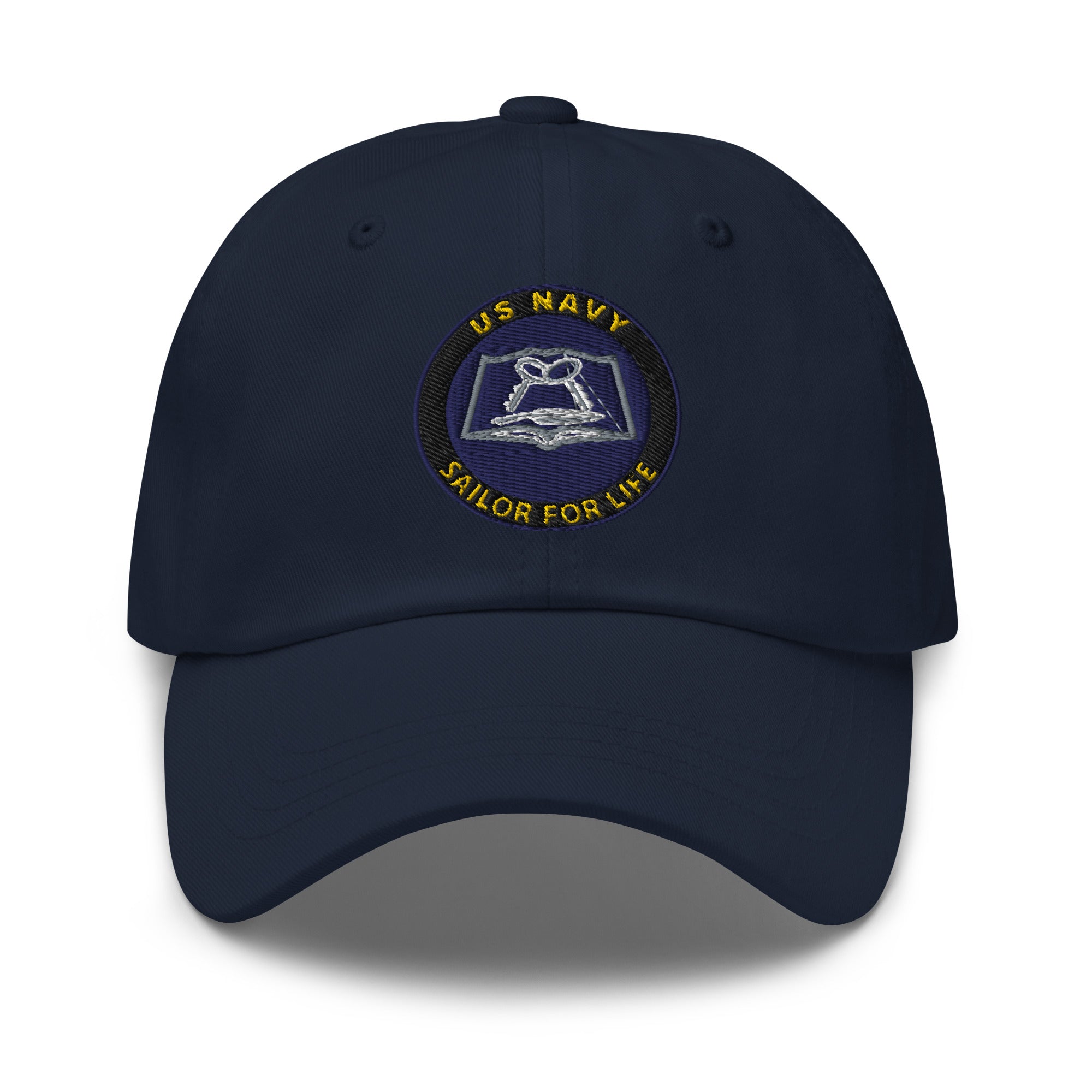 US Navy Mess Management Specialist Navy MS Sailor For Life Embroidered Dad Hat