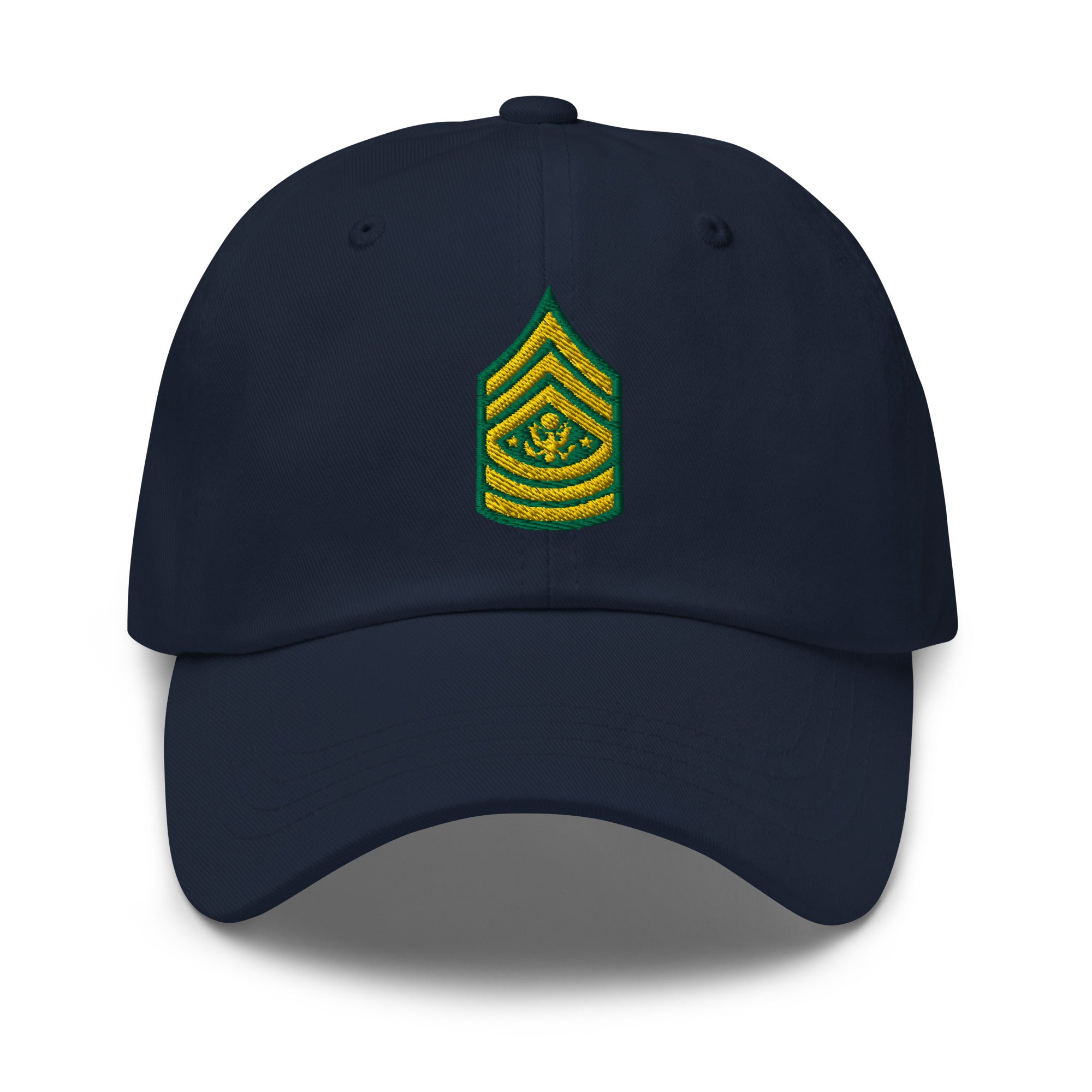 US Army E-9 Sergeant Major of the Army E9 SMA Insignia Embroidered Dad Hat