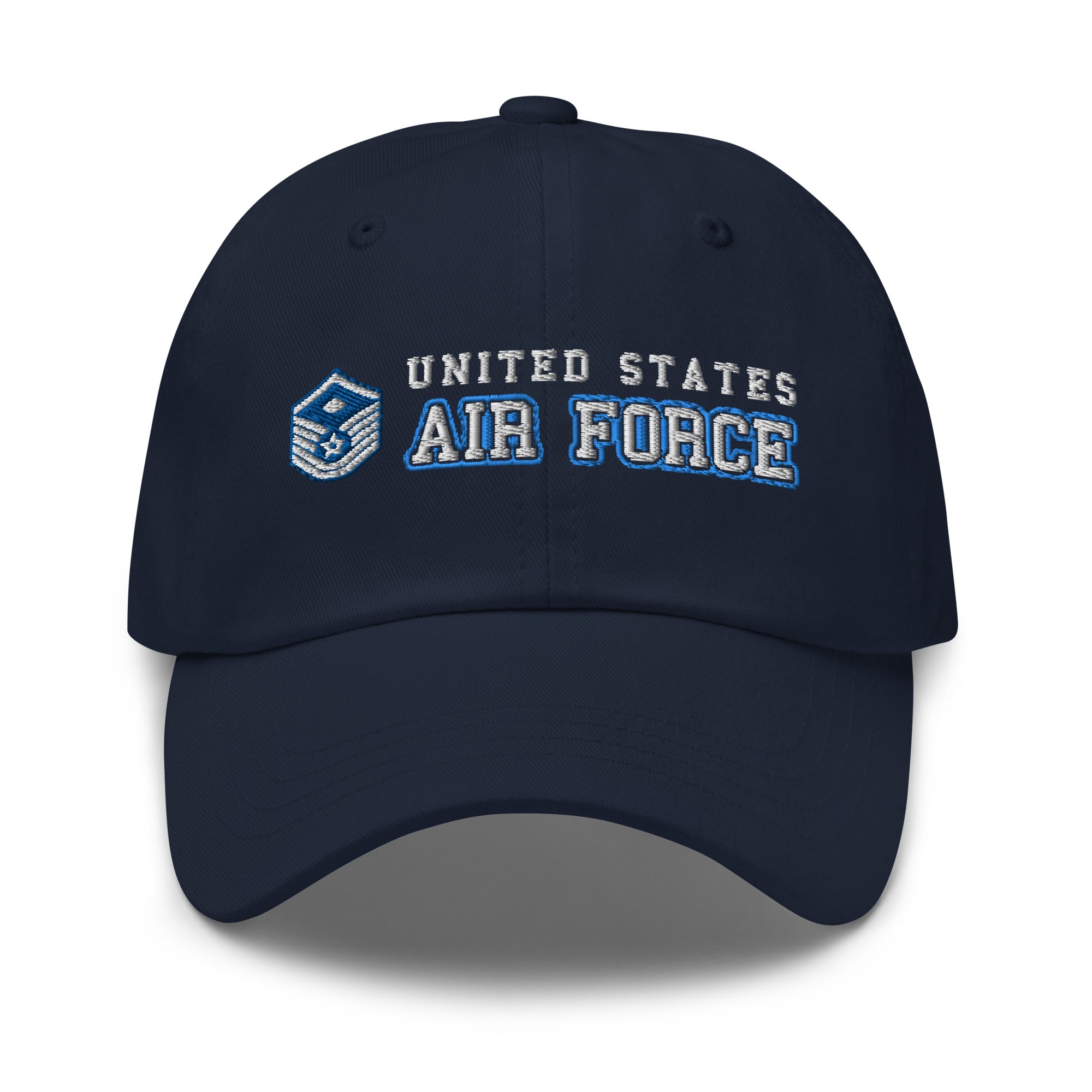 US Air Force E-7 First sergeant Ranks/Insignia Embroidered Dad Hat