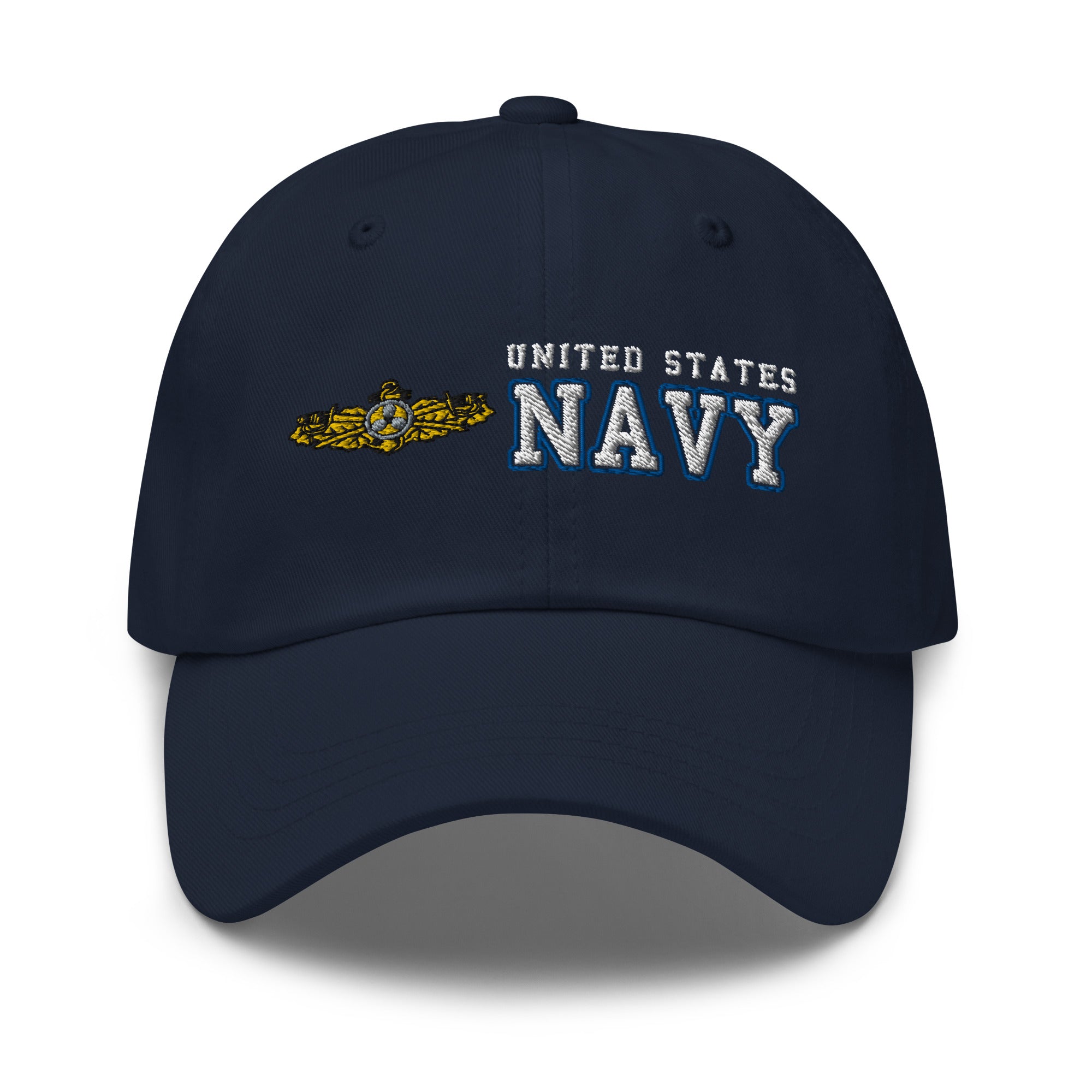 US Navy Engineering Duty Officer Ranks/Insignia Embroidered Dad Hat