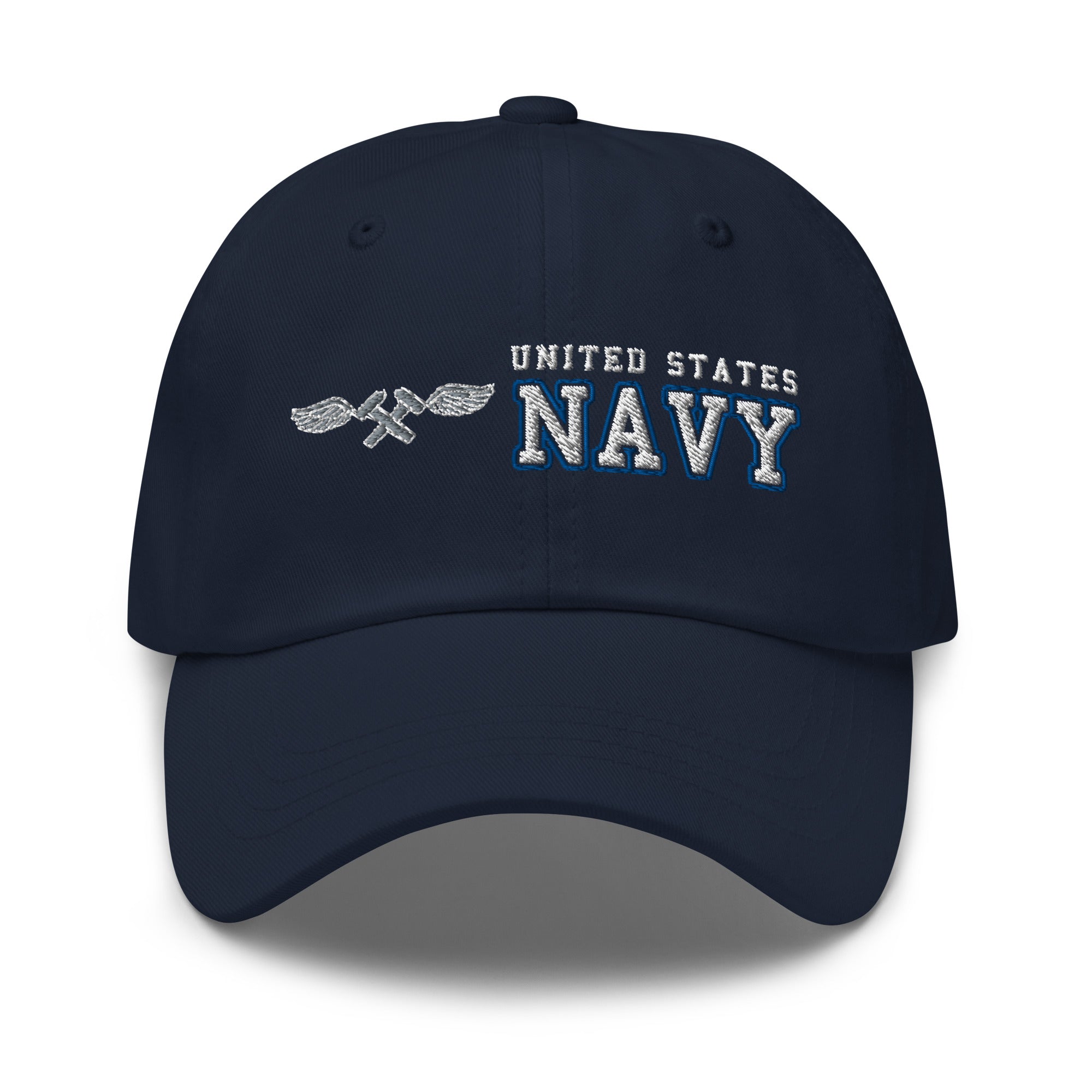 US Navy Aviation Structural Mechanic Navy AM Ranks/Insignia Embroidered Dad Hat