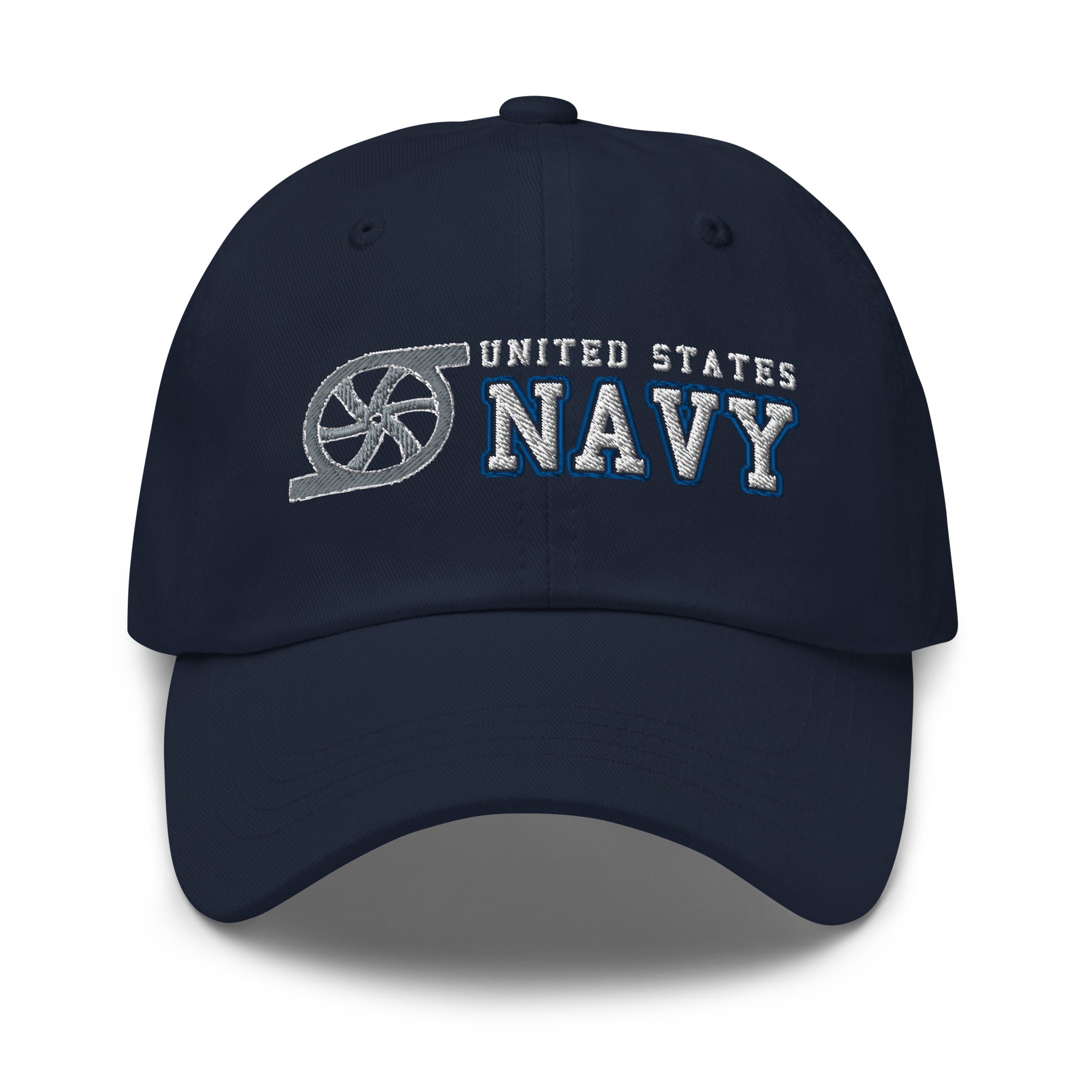 US Navy Gas Turbine Systems Technician Navy GS Ranks/Insignia Embroidered Dad Hat