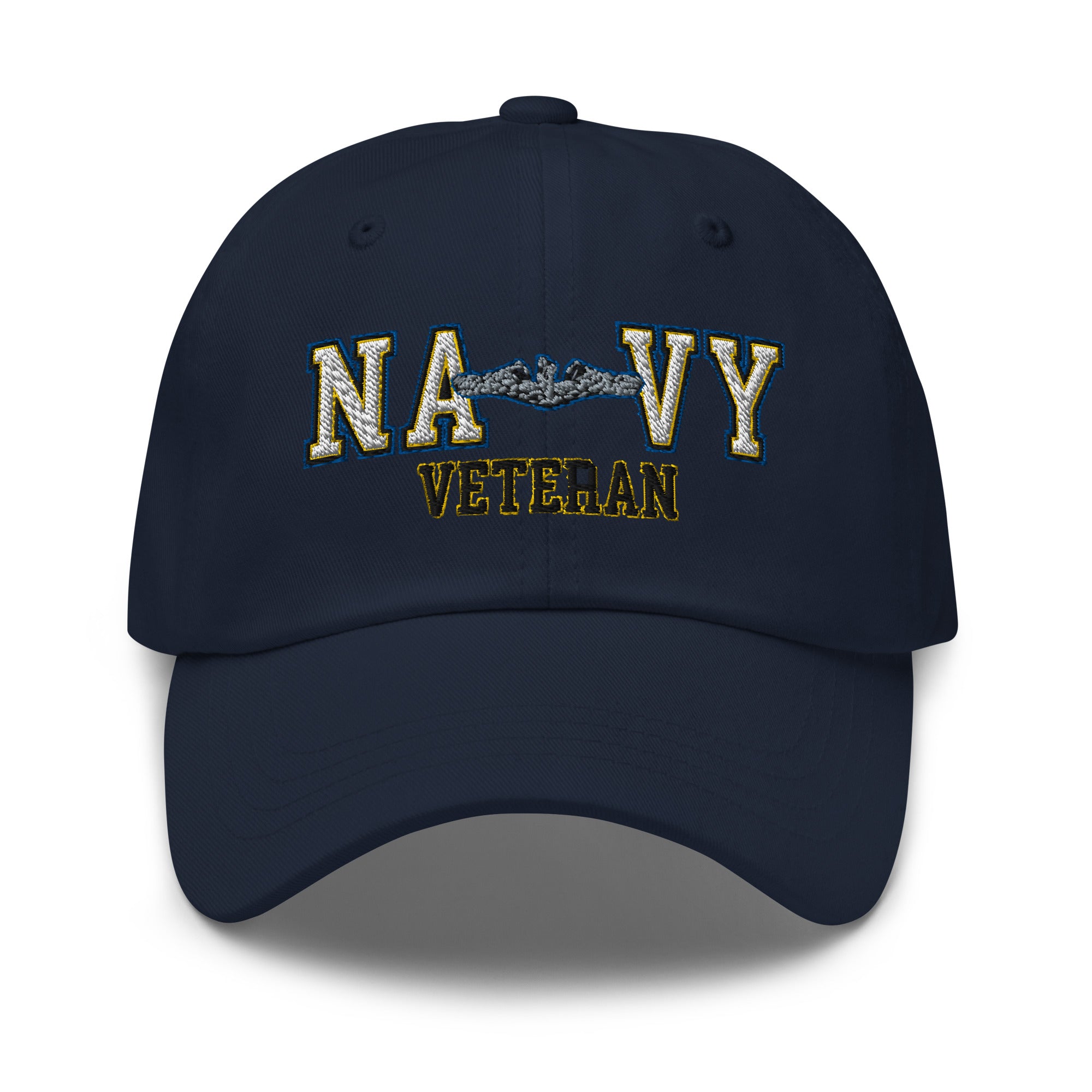 US Navy Submarine Enlisted Veteran Embroidered Dad Hat