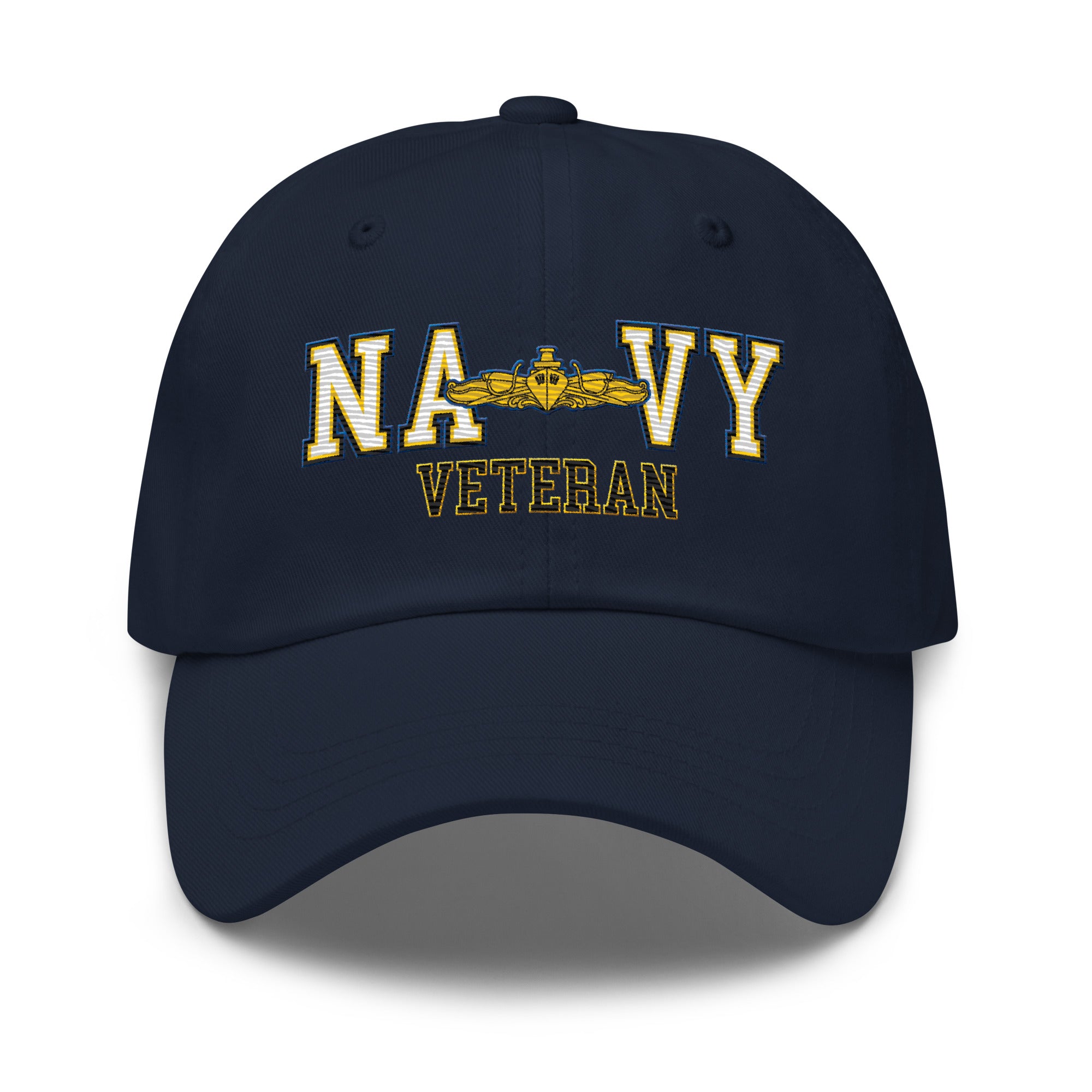 US Navy Surface Warfare Officer Veteran Embroidered Dad Hat