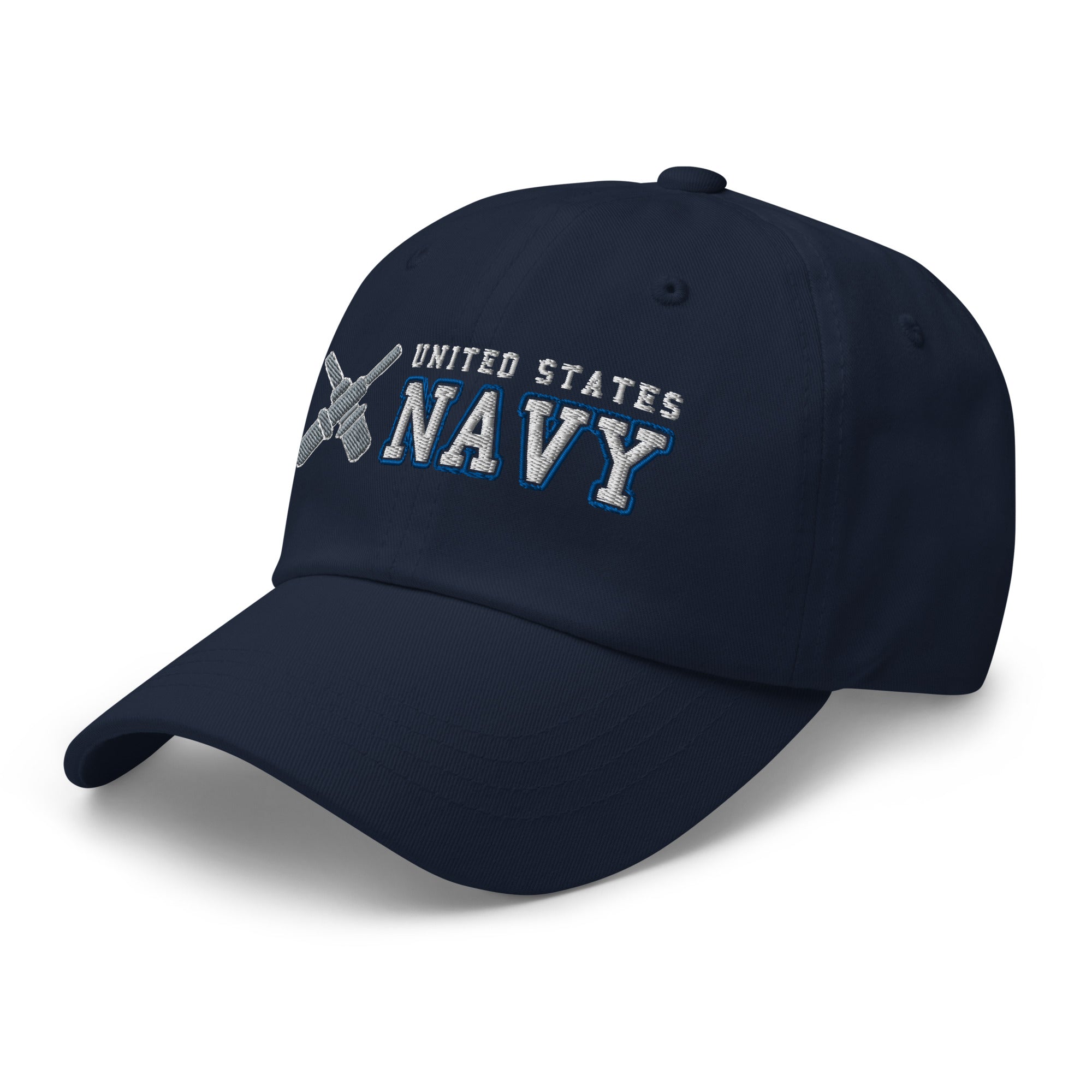 US Navy Gunner_s mate Navy GM Ranks/Insignia Embroidered Dad Hat