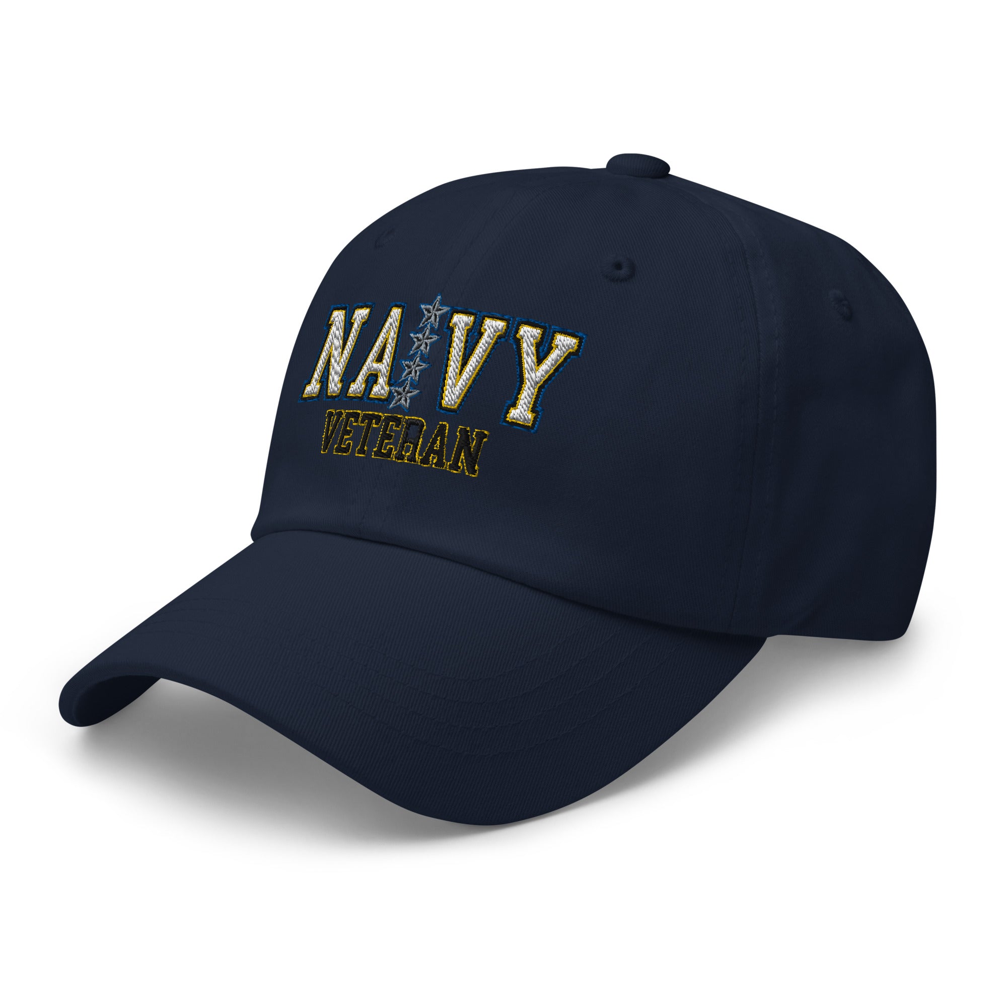 US Navy O-10 Admiral O10 ADM Flag Officer  Veteran Embroidered Dad Hat