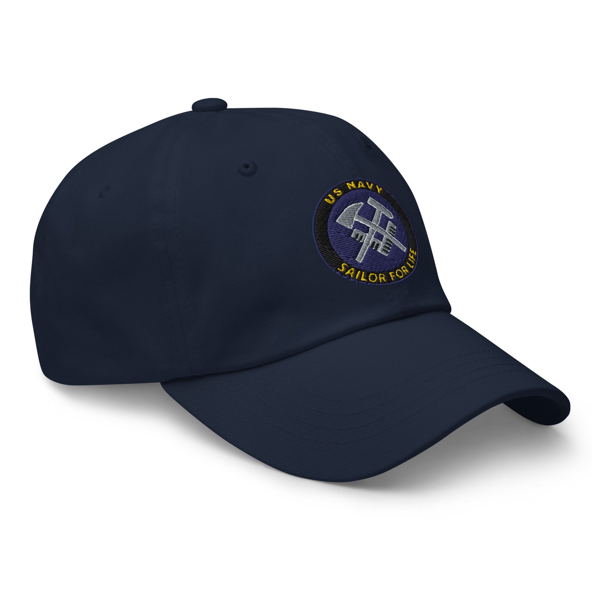 US Navy Hull Maintenance Technician Navy HT Sailor For Life Embroidered Dad Hat