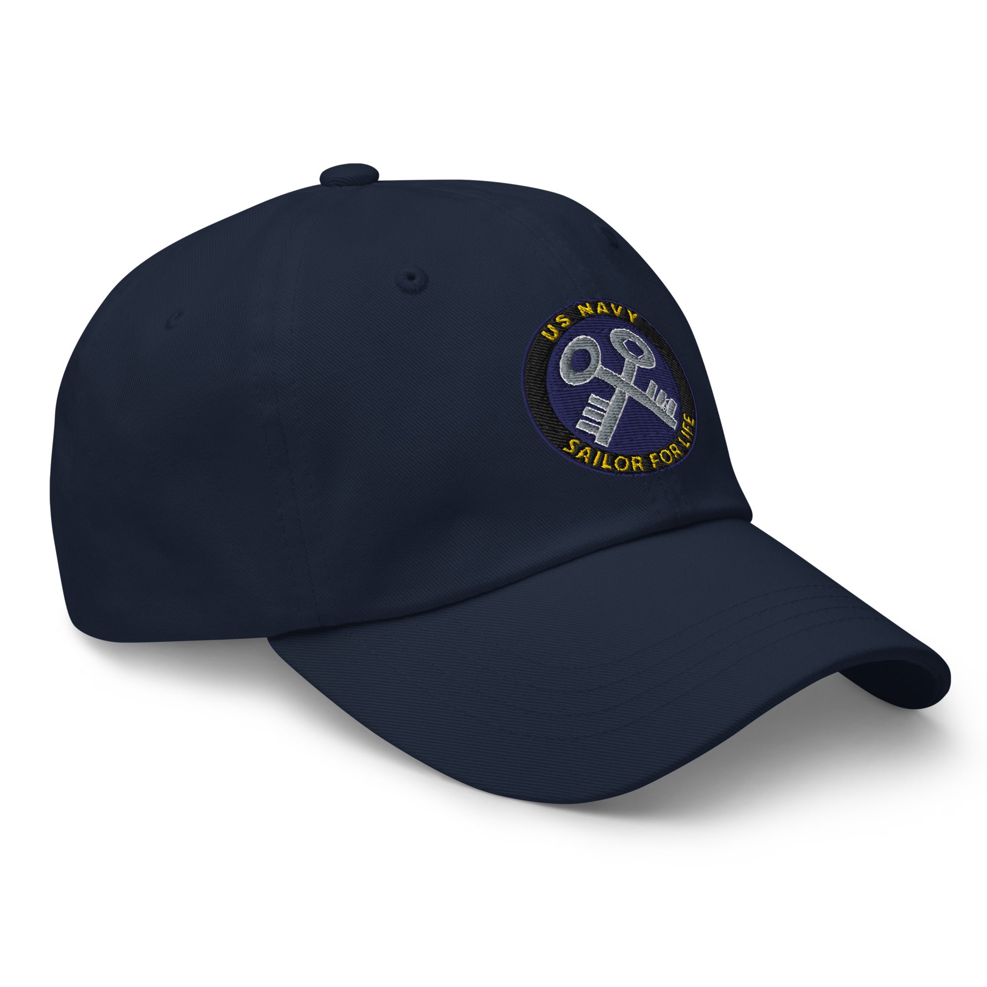 US Navy Logistics specialist Navy LS Sailor For Life Embroidered Dad Hat