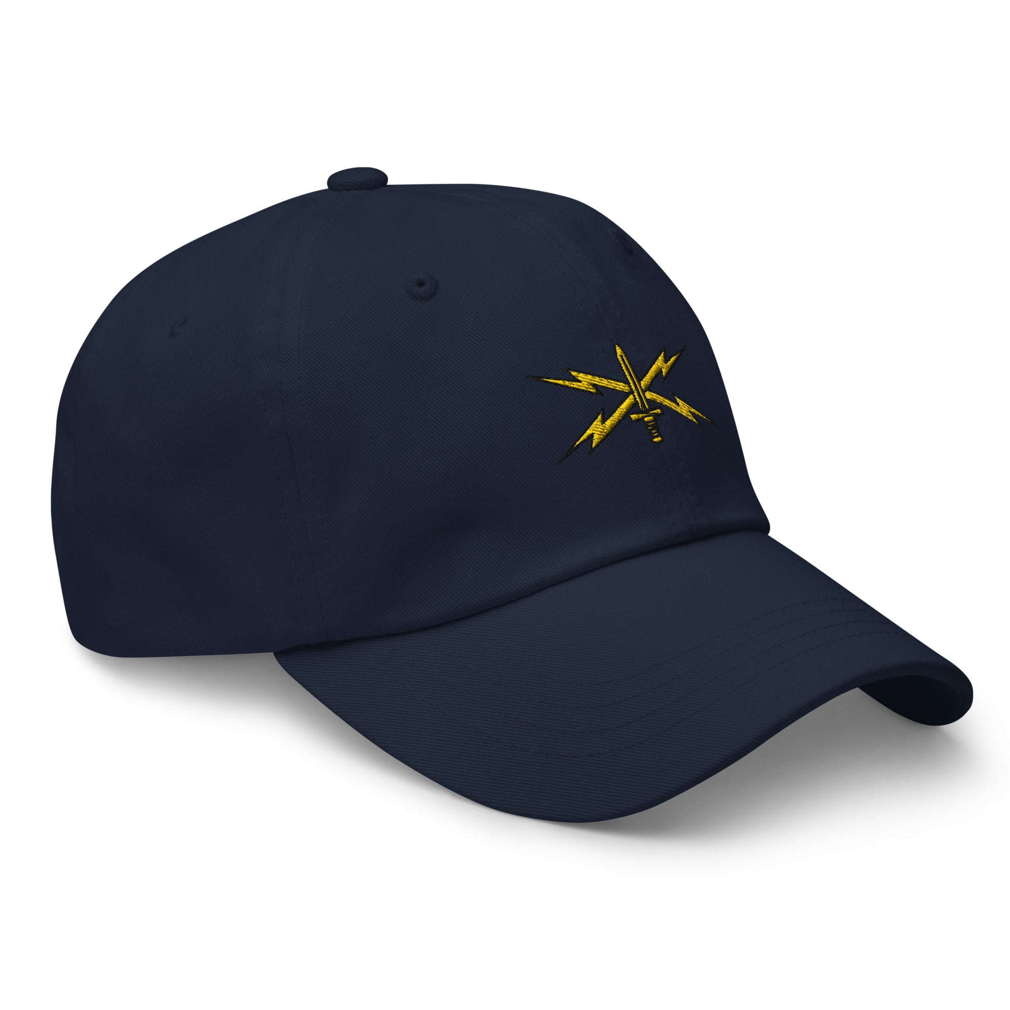 US Army Cyber Corps Insignia Embroidered Dad Hat