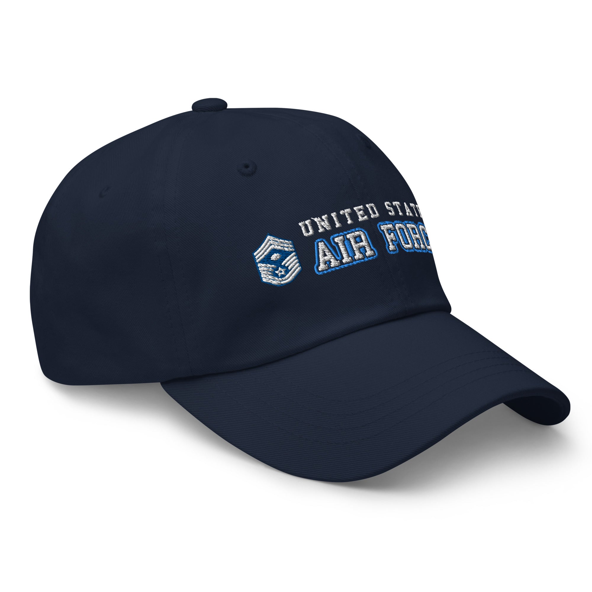 US Air Force E-9 First sergeant Ranks/Insignia Embroidered Dad Hat