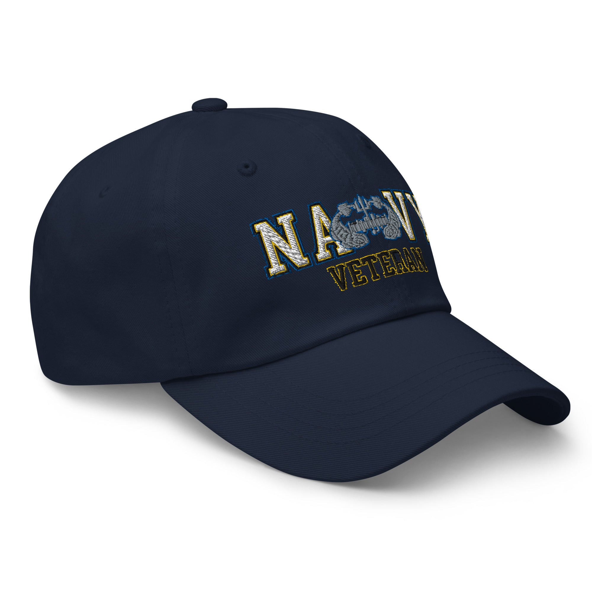 US Navy Deep Submergence Enlisted Veteran Embroidered Dad Hat