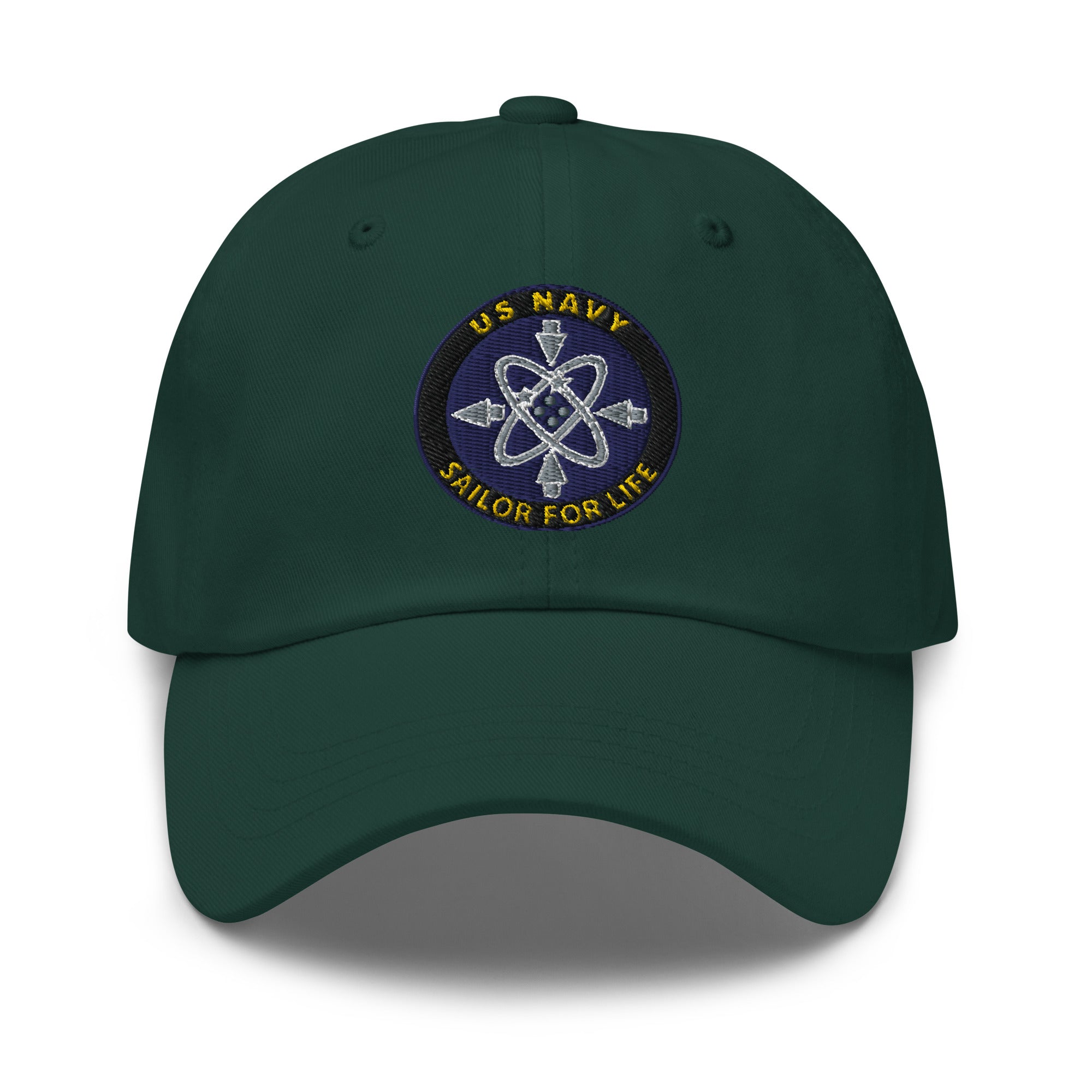 US Navy Data systems technician Navy DS Sailor For Life Embroidered Dad Hat