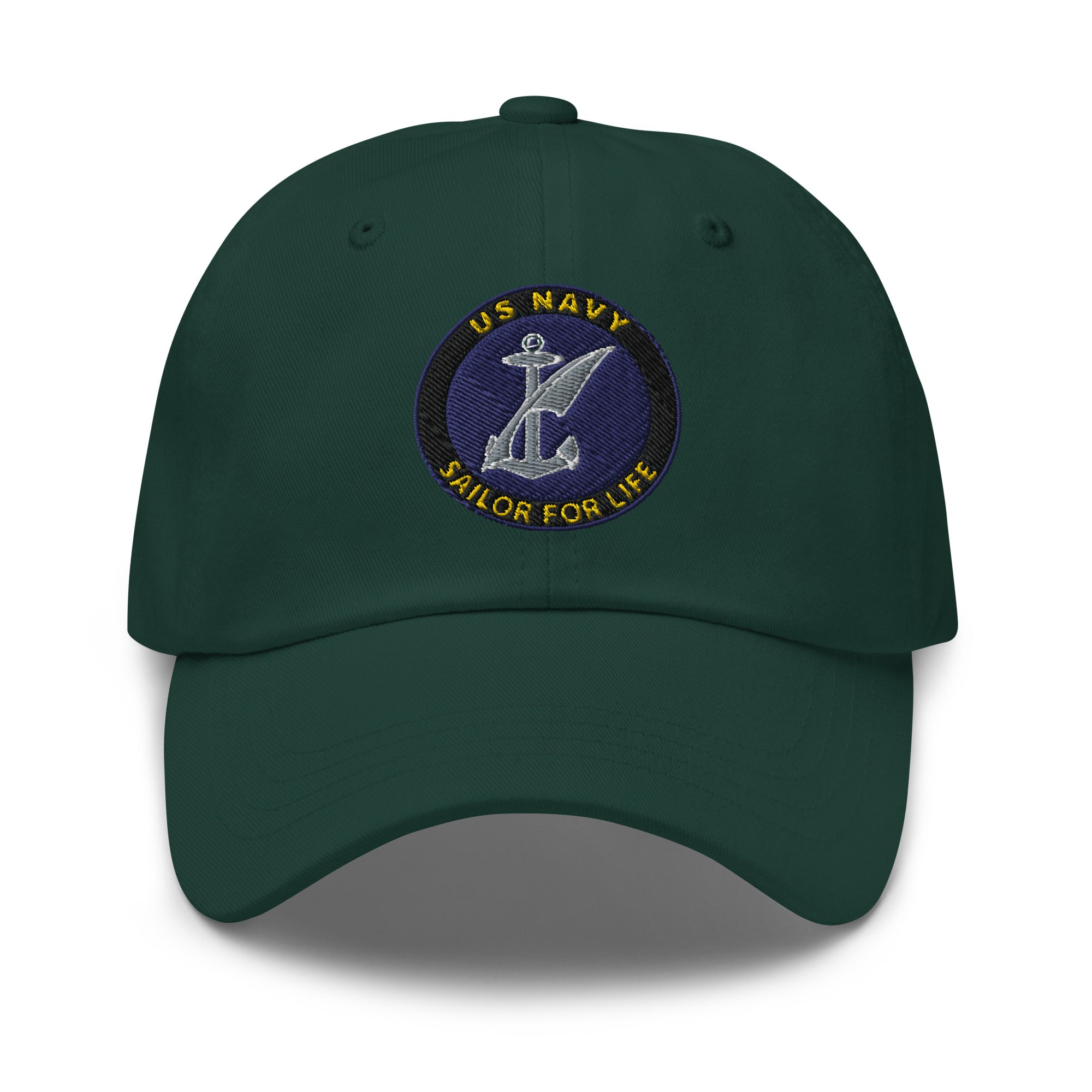 US Navy Counselor Navy NC Sailor For Life Embroidered Dad Hat