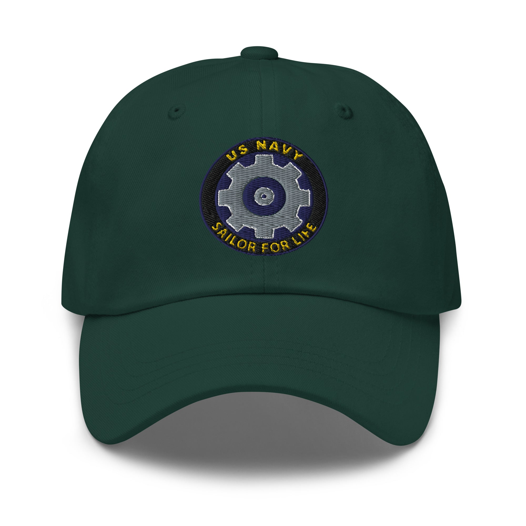 US Navy Engineman Navy EN Sailor For Life Embroidered Dad Hat