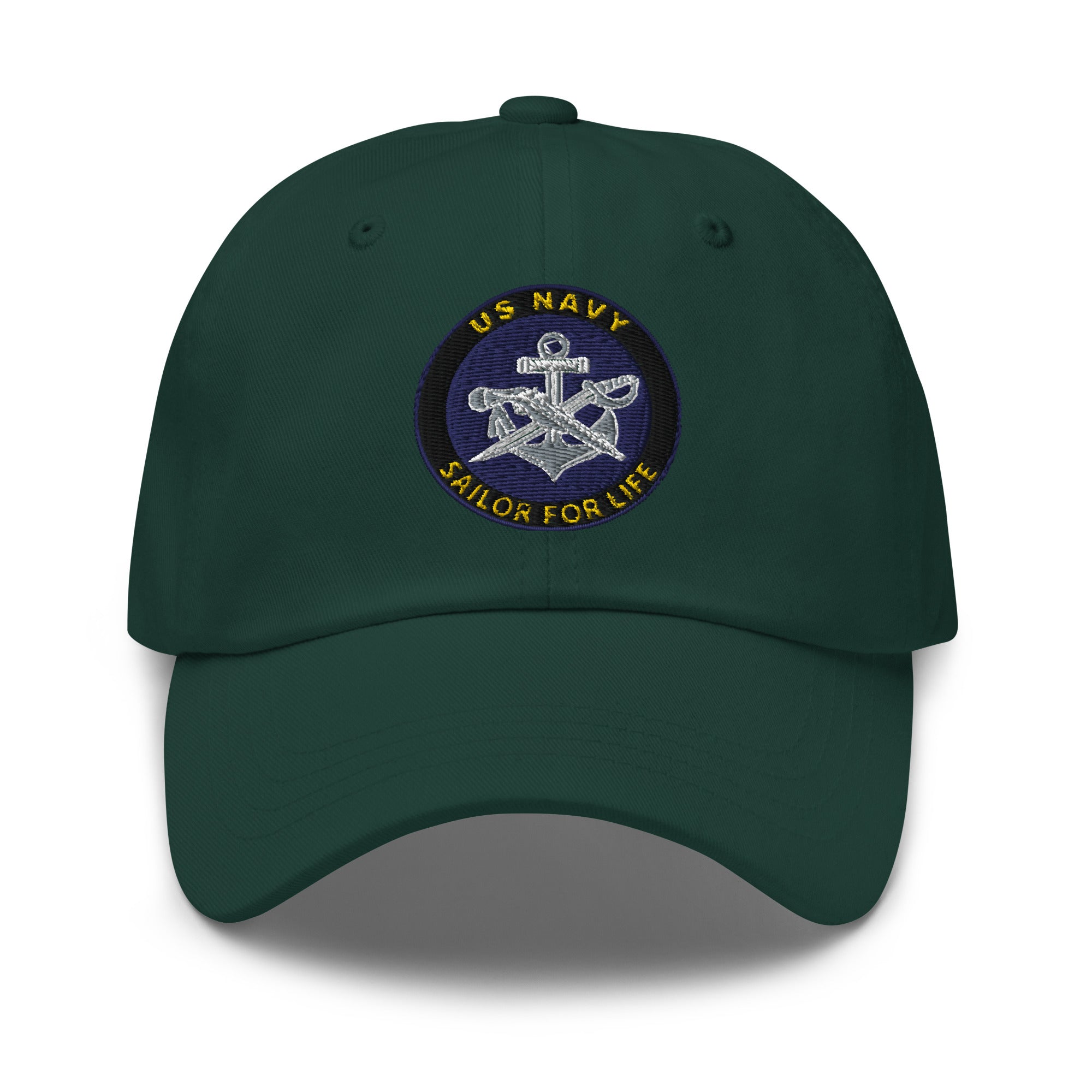 US Navy Special Warfare Boat Operator Navy SB Sailor For Life Embroidered Dad Hat