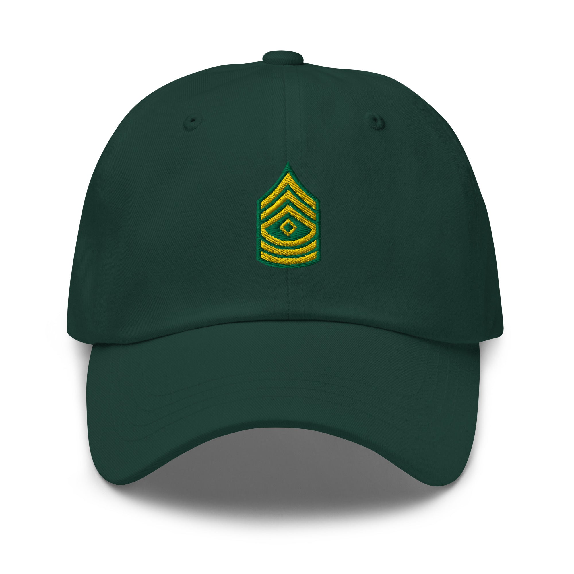 US Army E-8 First Sergeant E8 1SG Insignia Embroidered Dad Hat